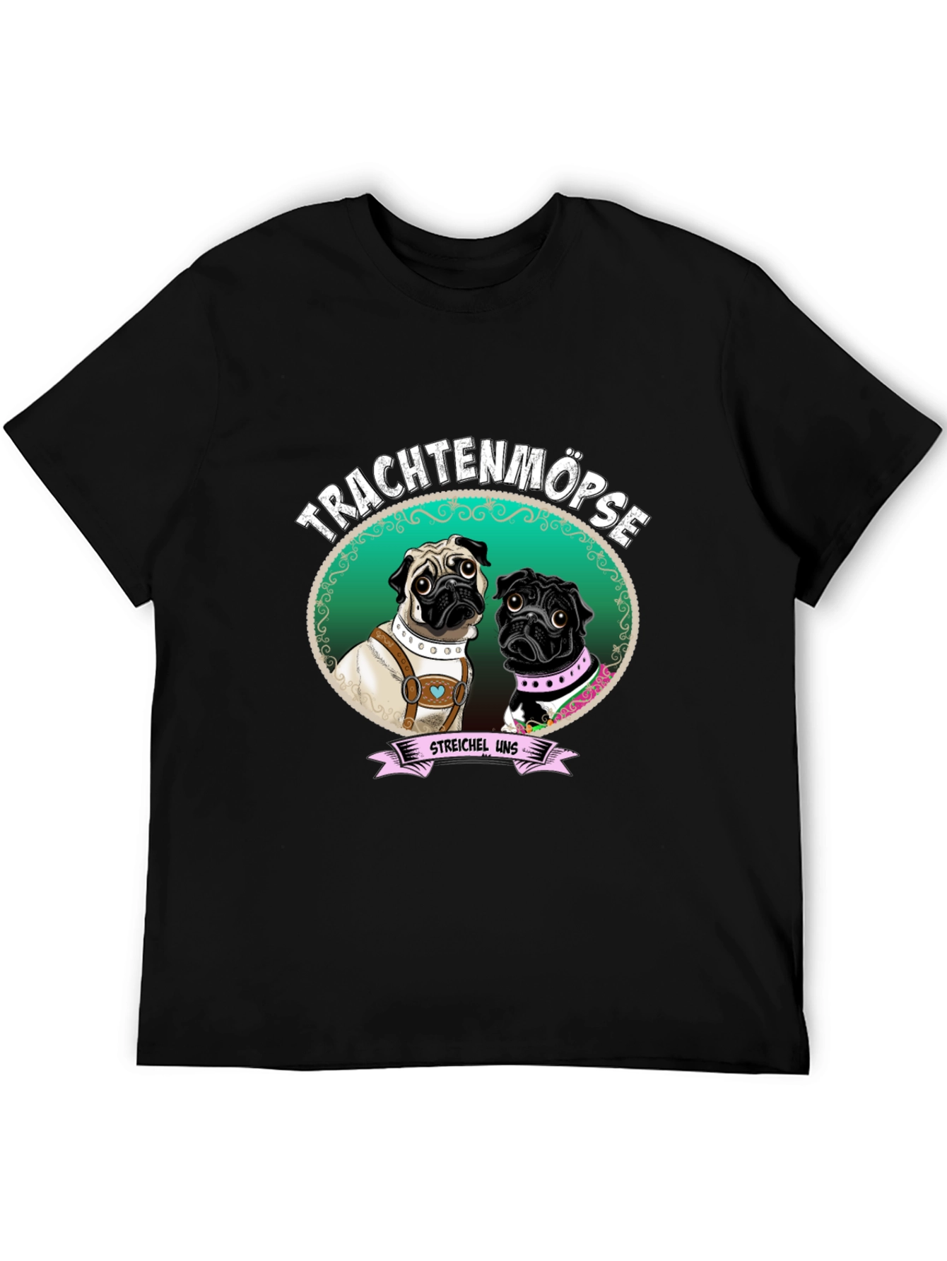 Trachtenmöpse Pug T-Shirt