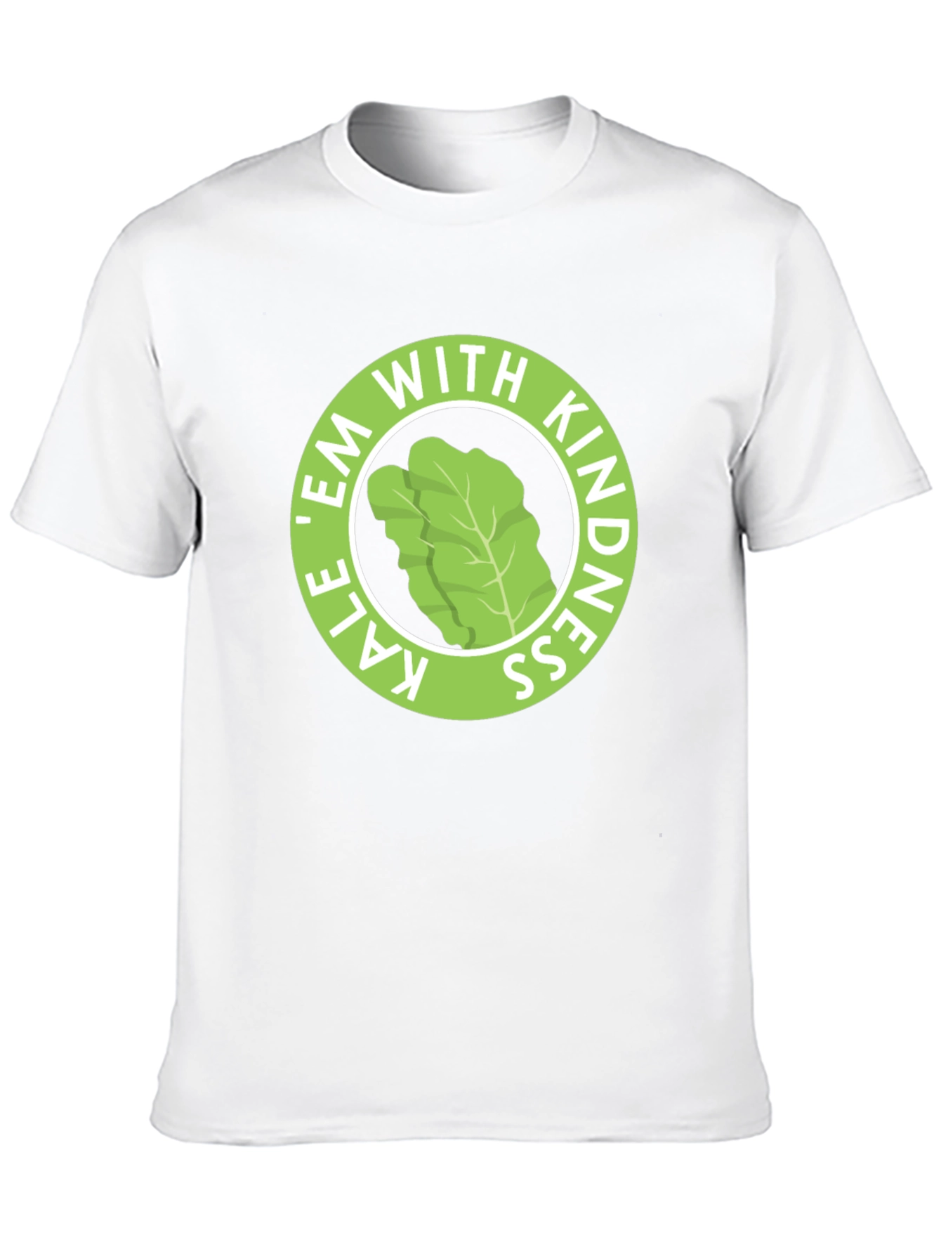 Kale Em With Kindness Black T-Shirt