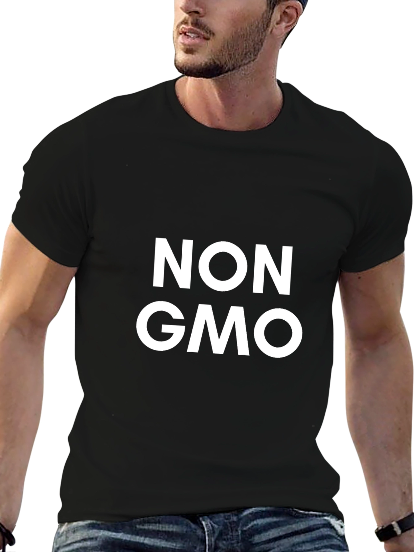 Non GMO Black T-Shirt - Classic Fit
