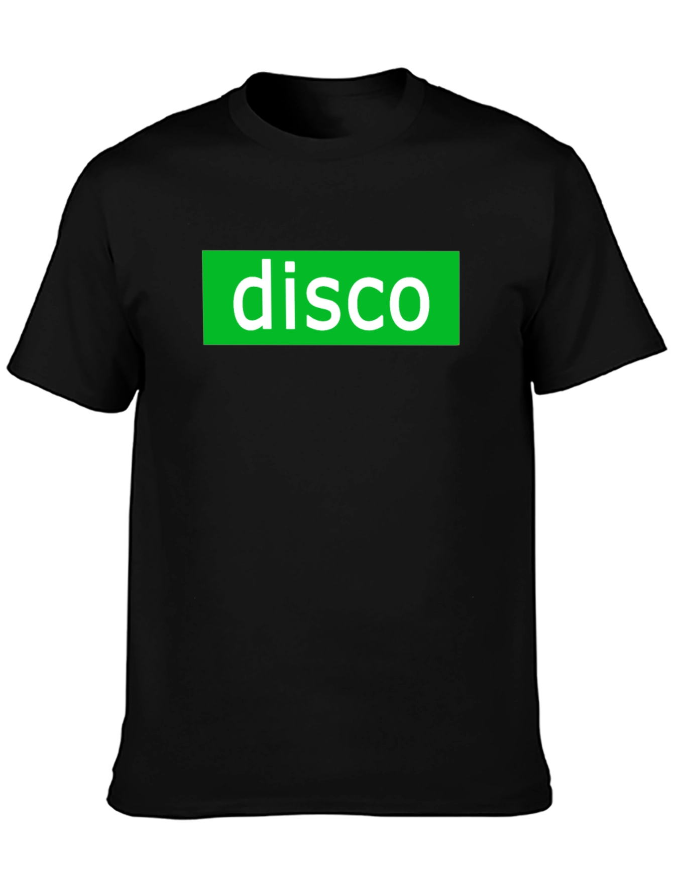 Disco Graphic Tee - Black Short Sleeve