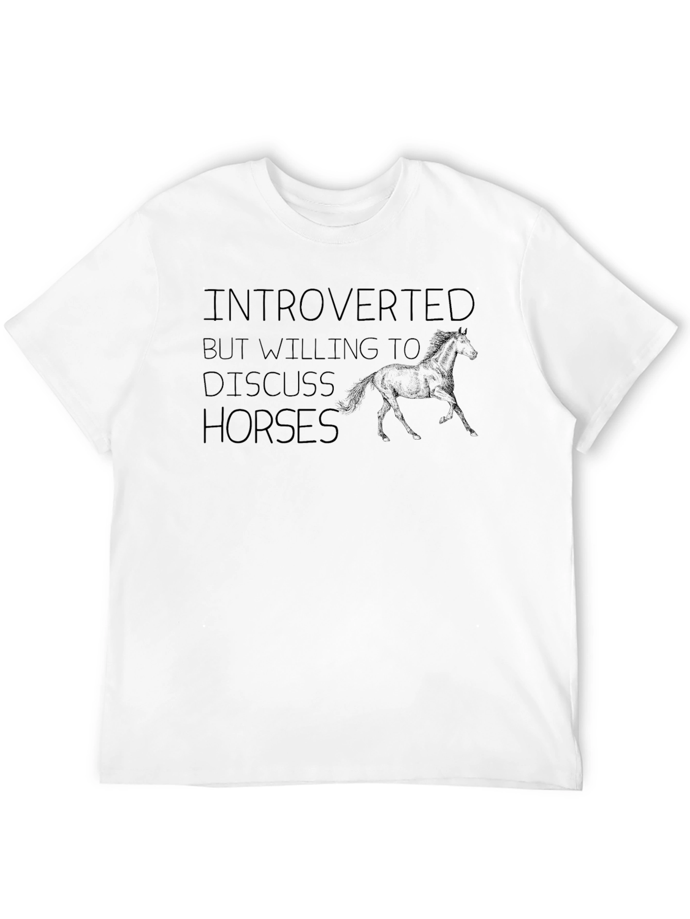 Introverted Horse Lover T-Shirt