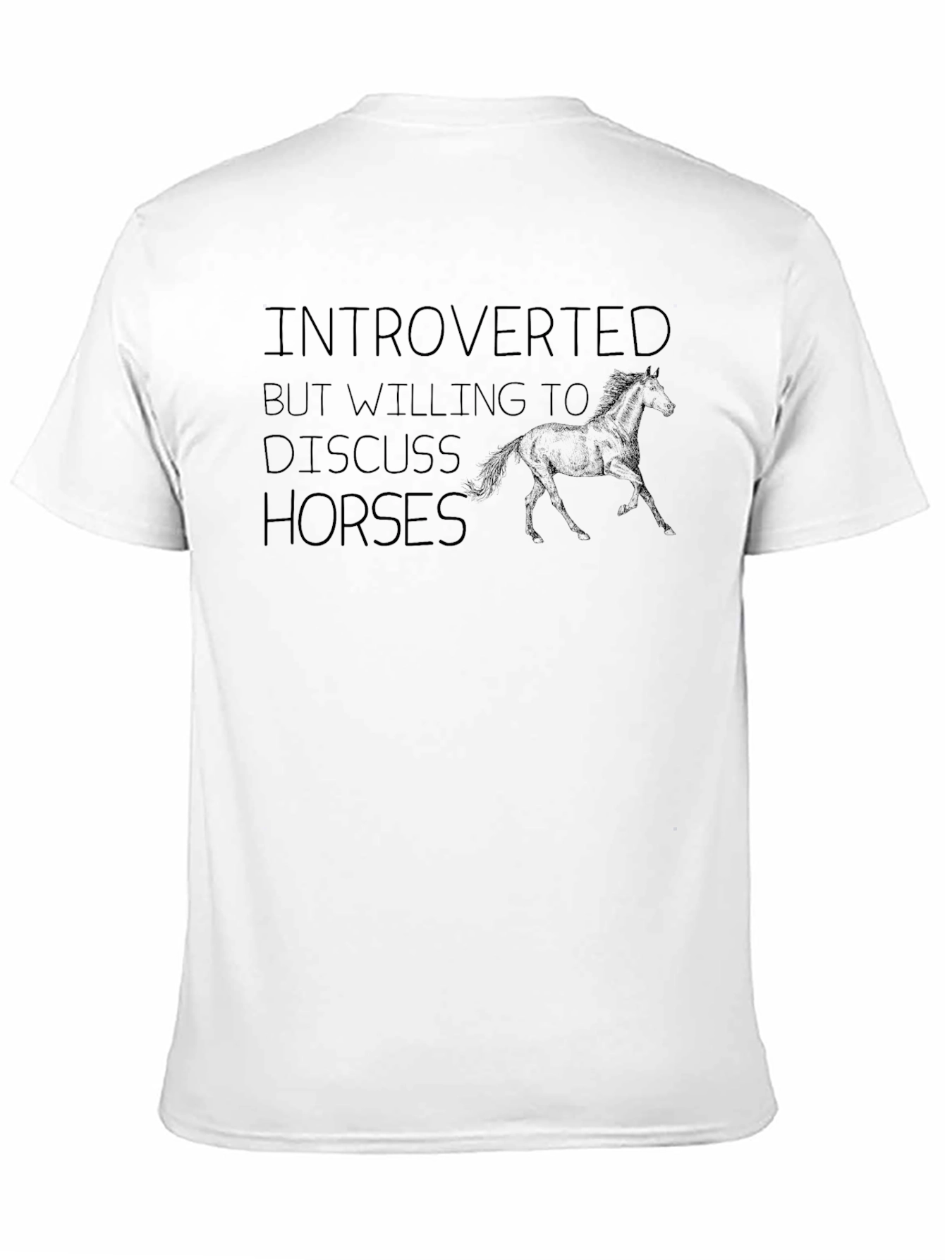 Introverted Horse Lover T-Shirt