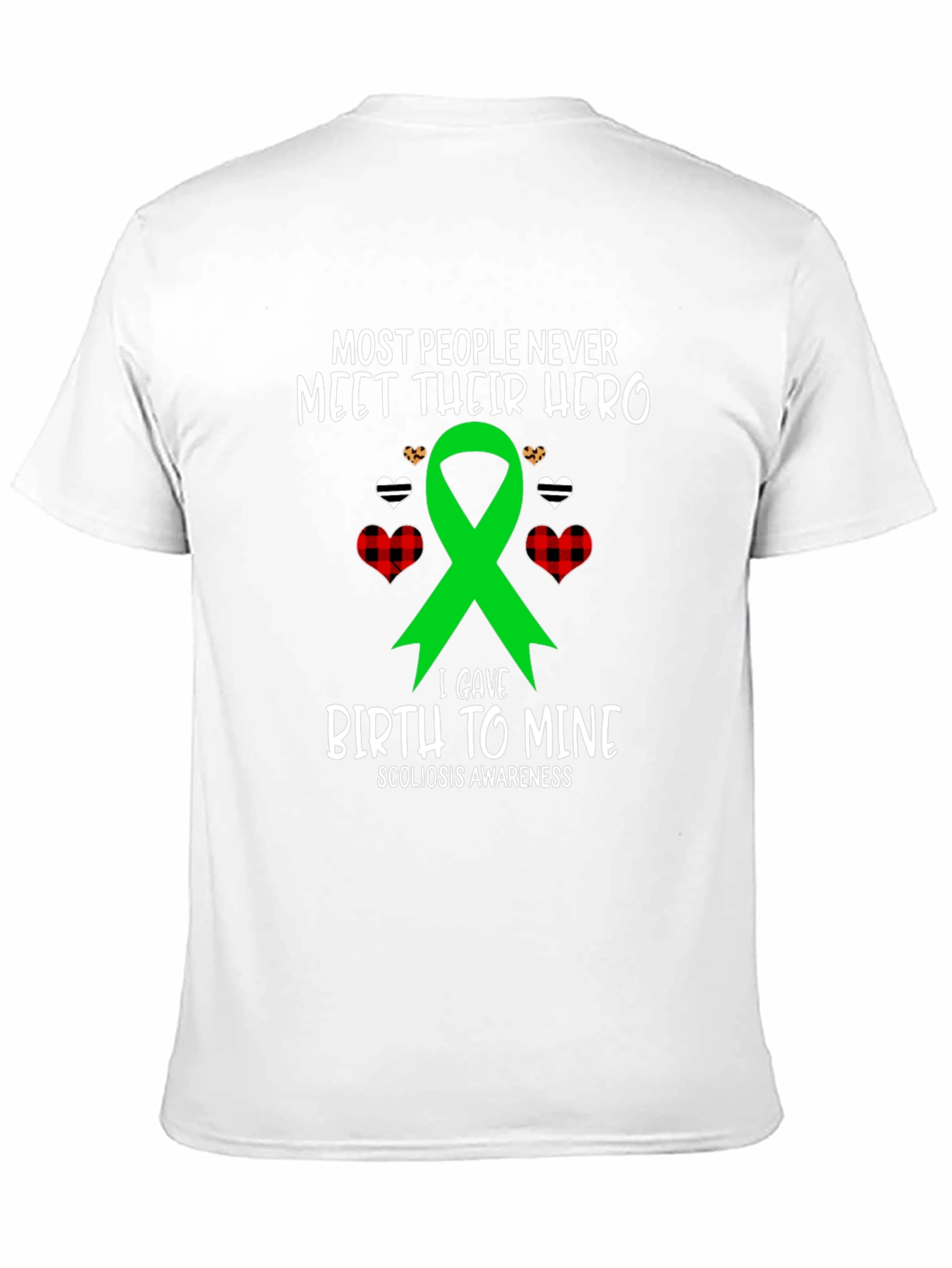 Hero Birth Scoliosis Awareness T-Shirt