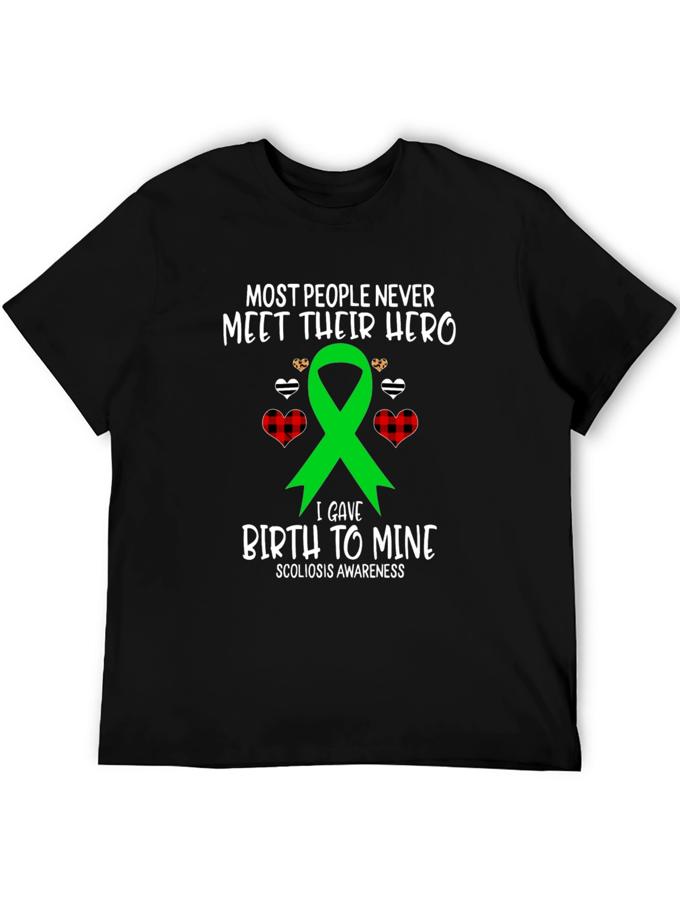 Hero Birth Scoliosis Awareness T-Shirt
