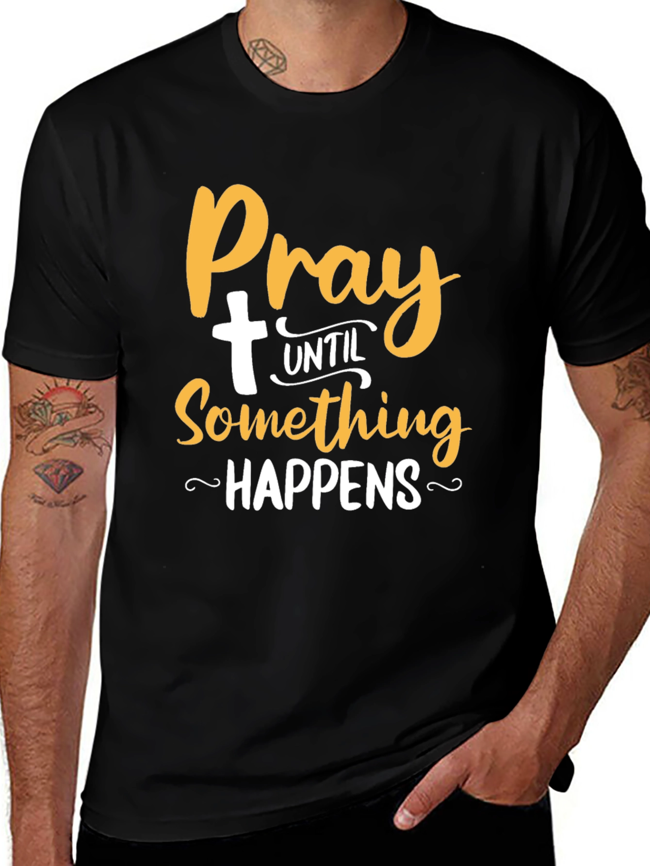 Pray Until Something Happens T-Shirt