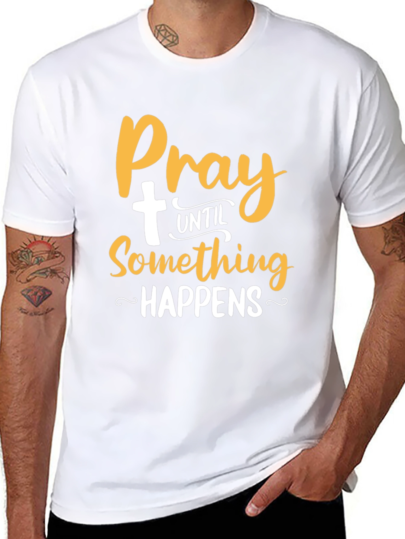 Pray Until Something Happens T-Shirt