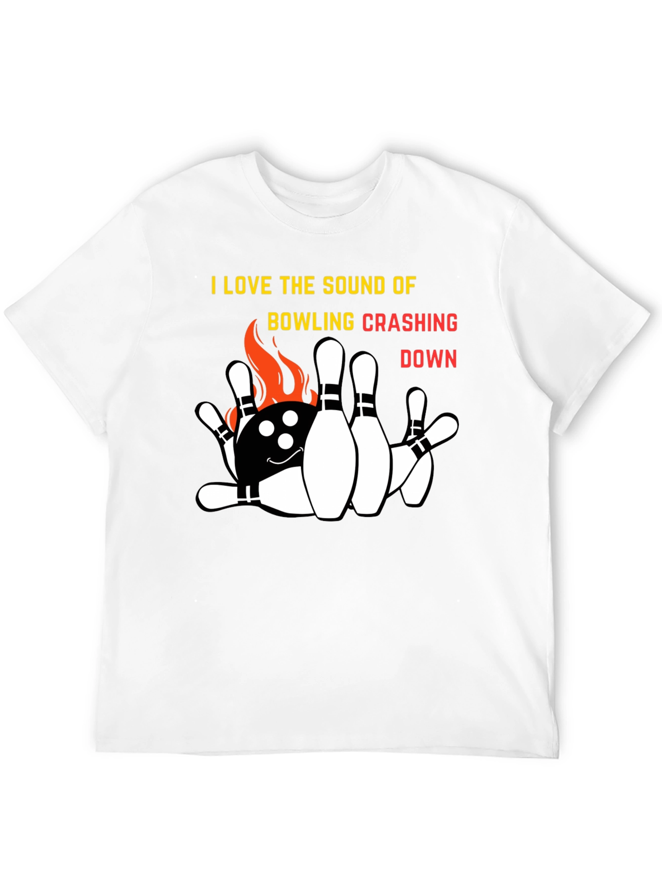 Bowling Crash T-Shirt: I Love The Sound