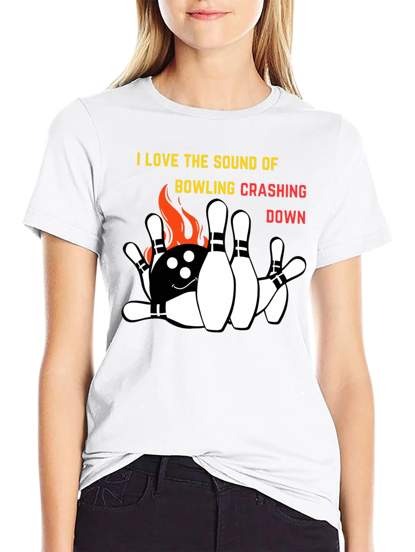 Bowling Crash T-Shirt: I Love The Sound