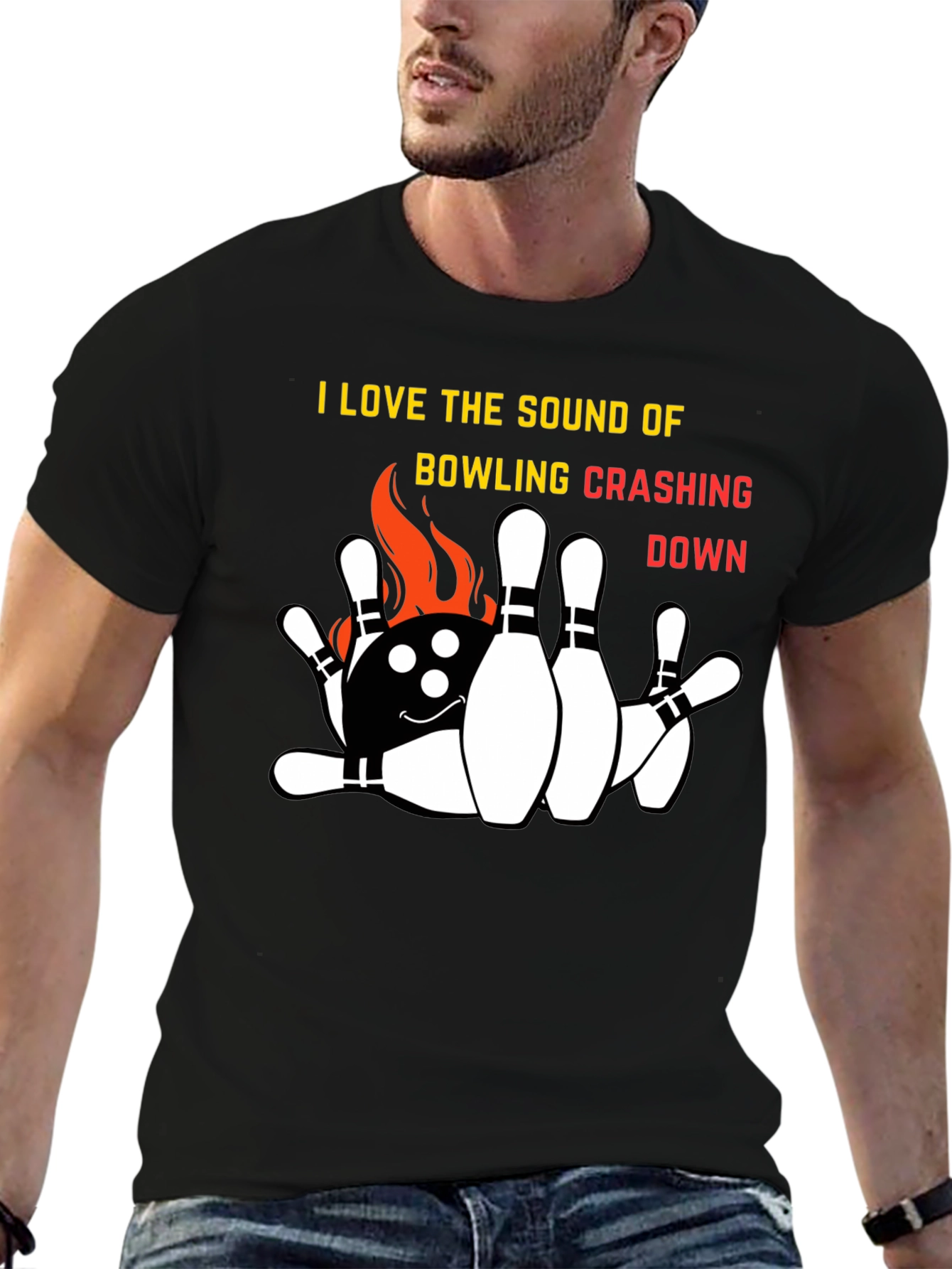 Bowling Crash T-Shirt: I Love The Sound