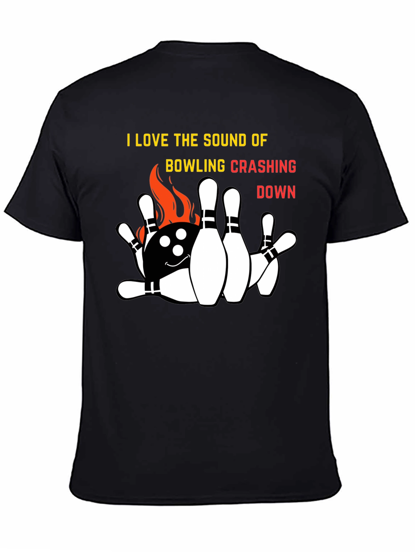 Bowling Crash T-Shirt: I Love The Sound