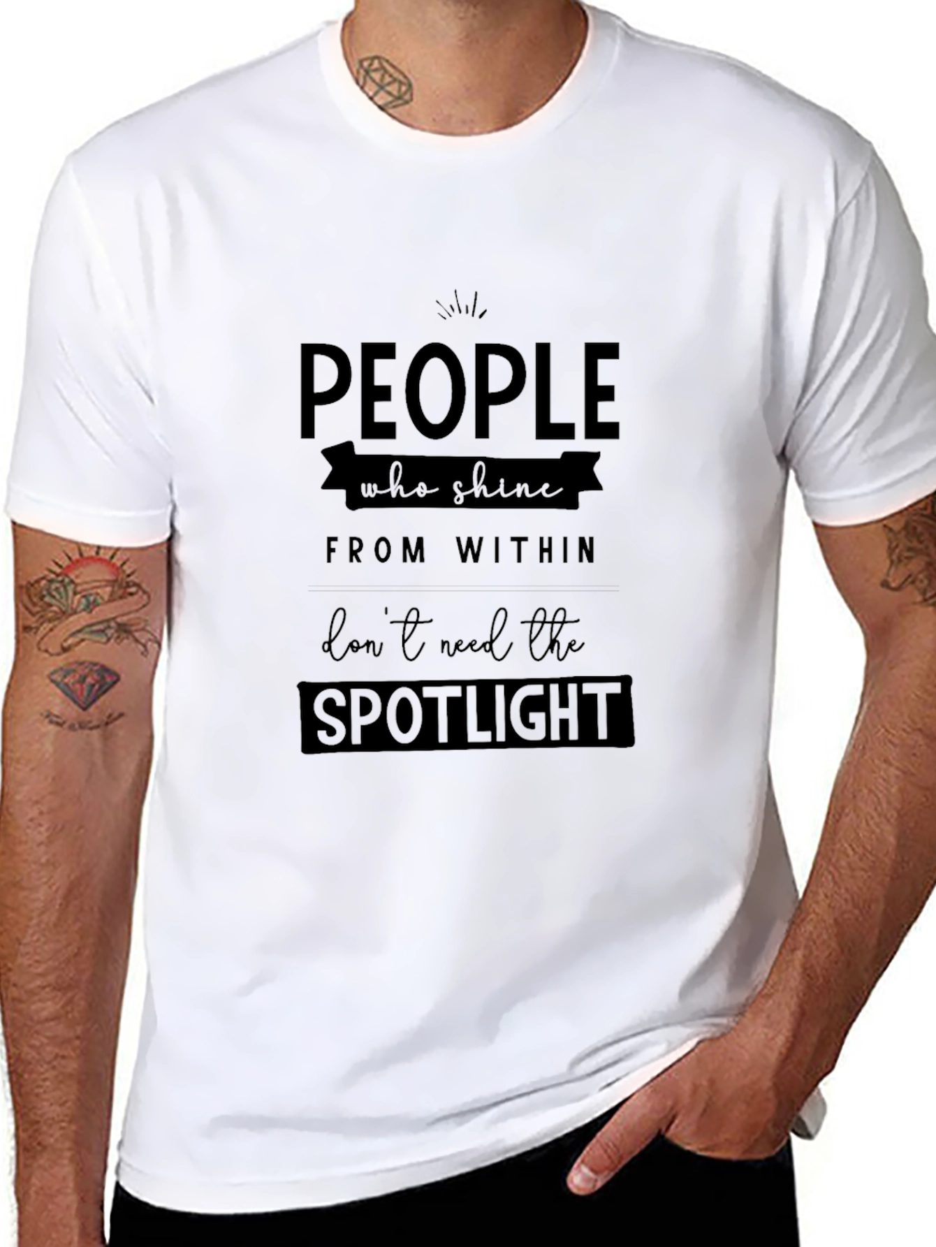 Inspirational Quote Graphic Tee