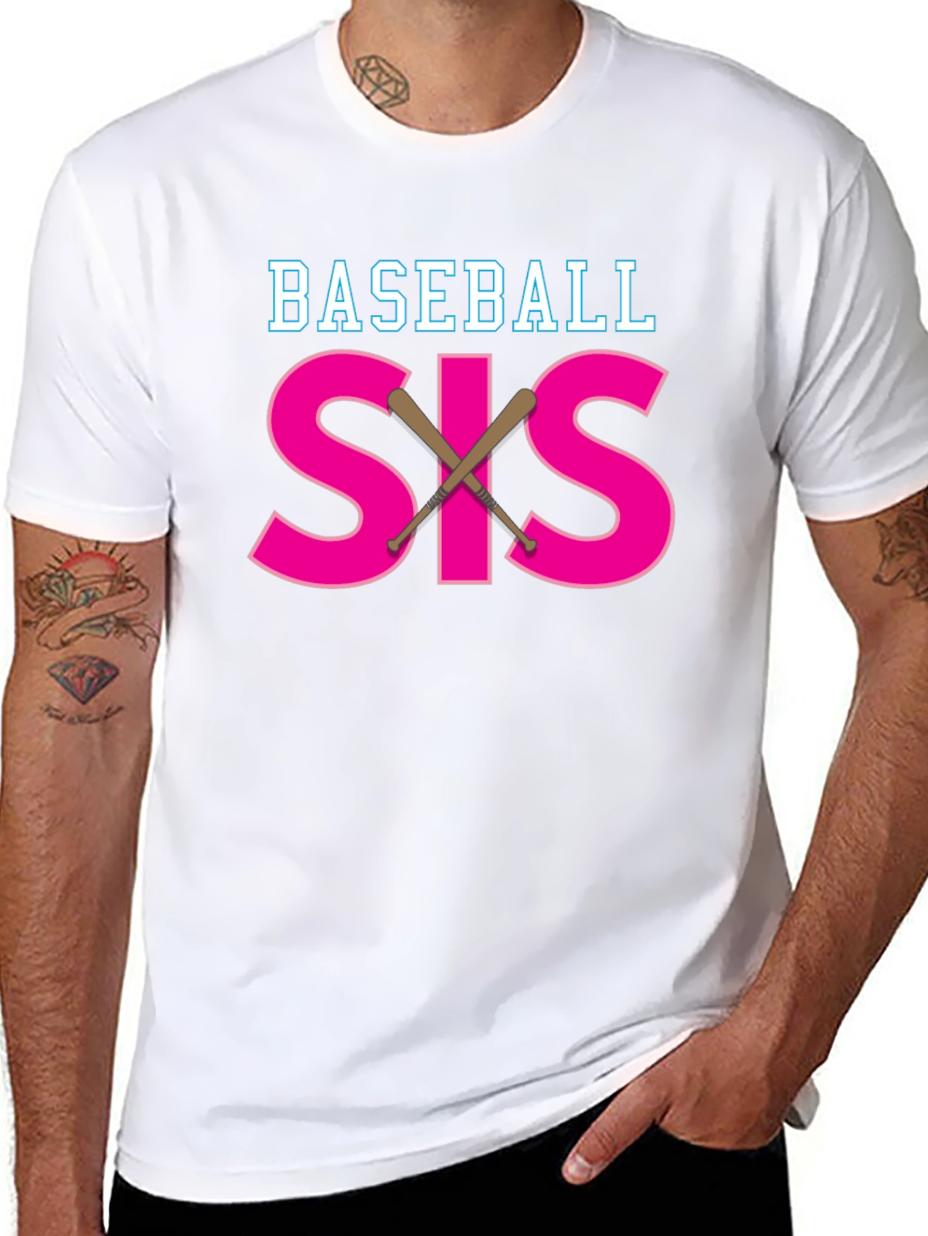 Baseball Sis Graphic T-Shirt