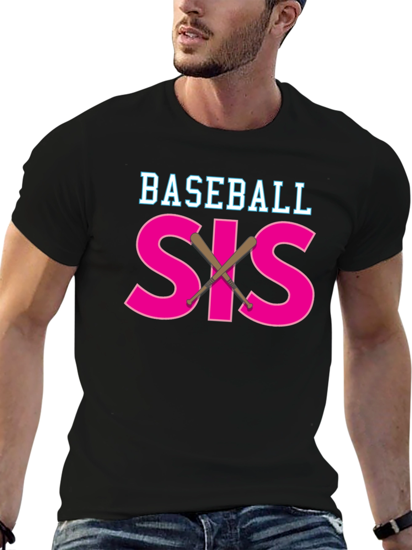 Baseball Sis Graphic T-Shirt