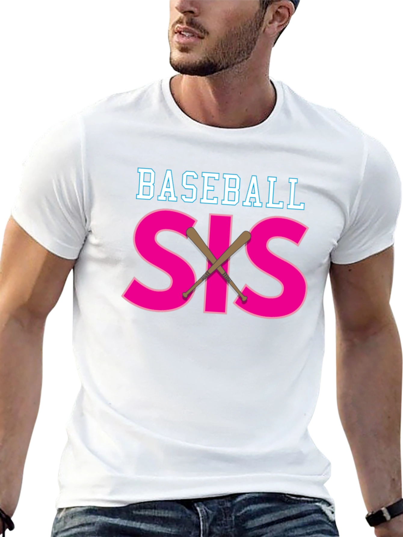 Baseball Sis Graphic T-Shirt