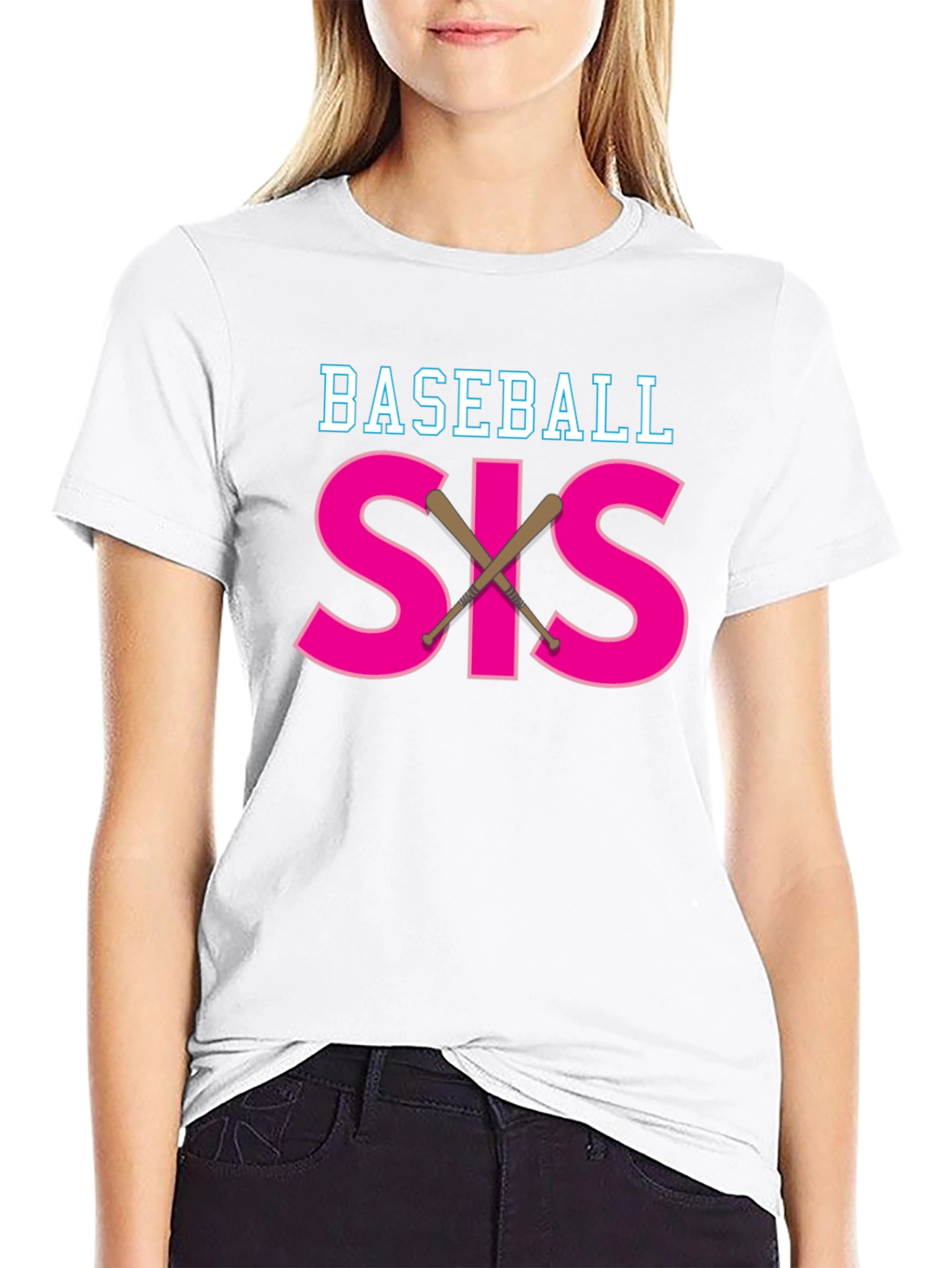 Baseball Sis Graphic T-Shirt