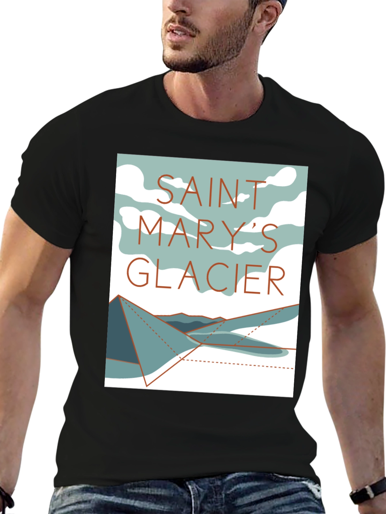 Saint Marys Glacier Graphic Tee