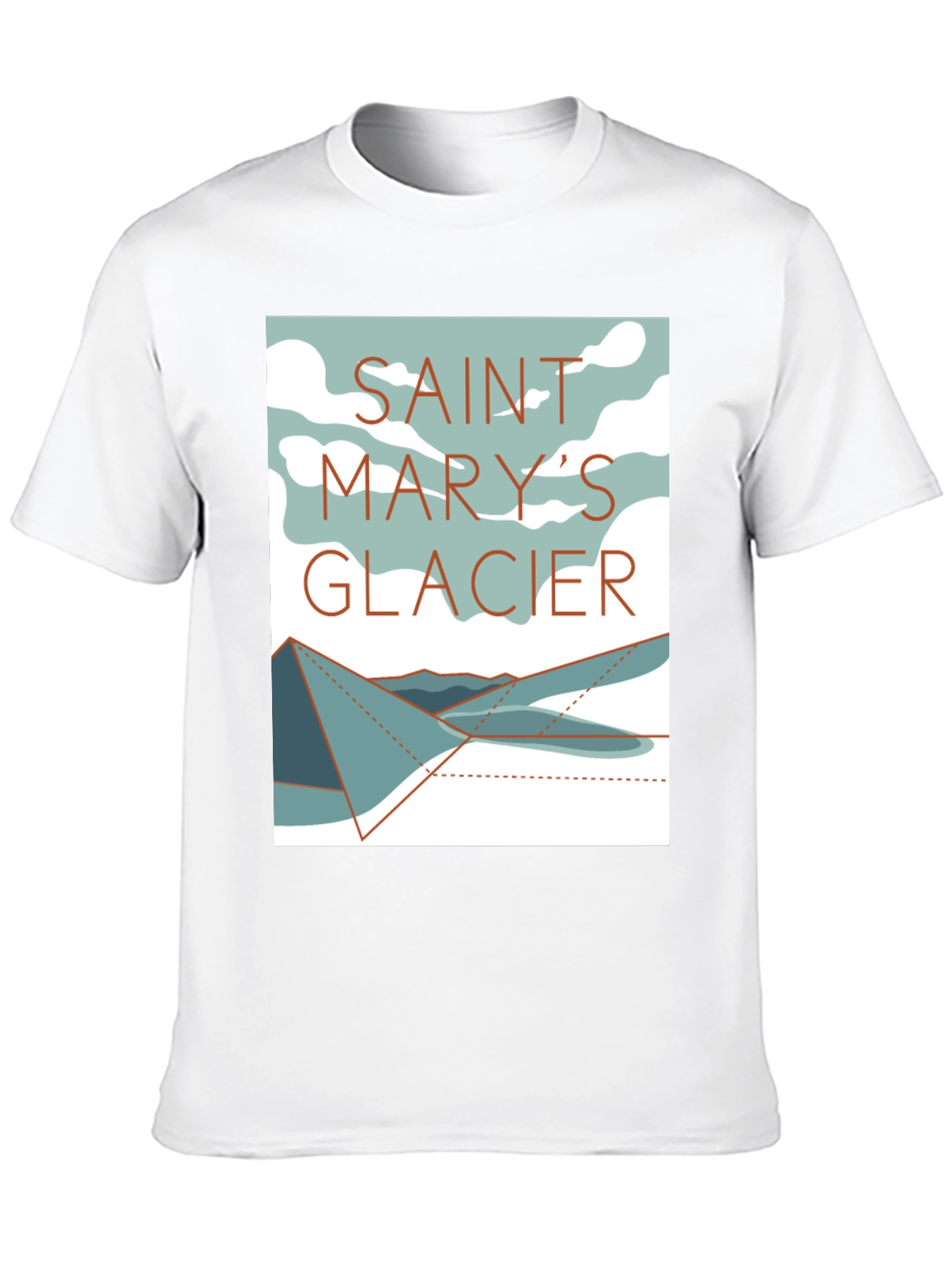 Saint Marys Glacier Graphic Tee