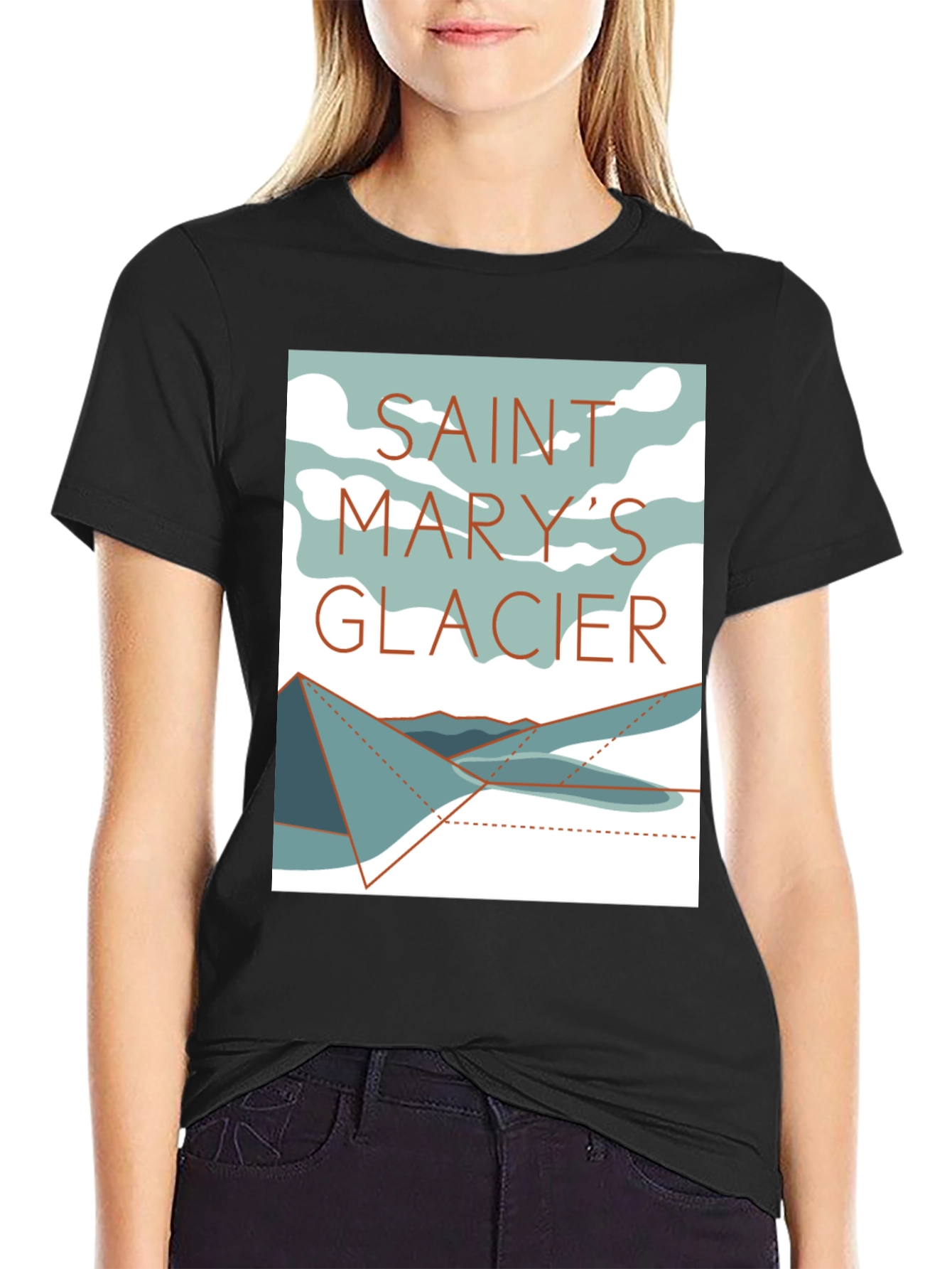 Saint Marys Glacier Graphic Tee