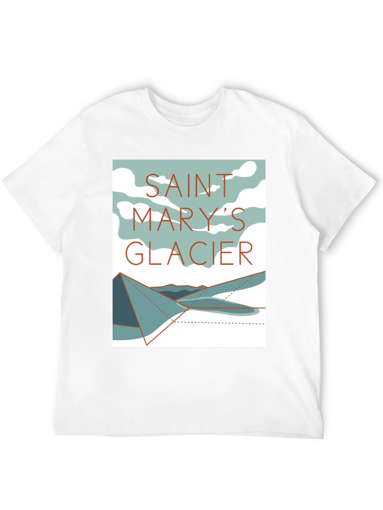 Saint Marys Glacier Graphic Tee