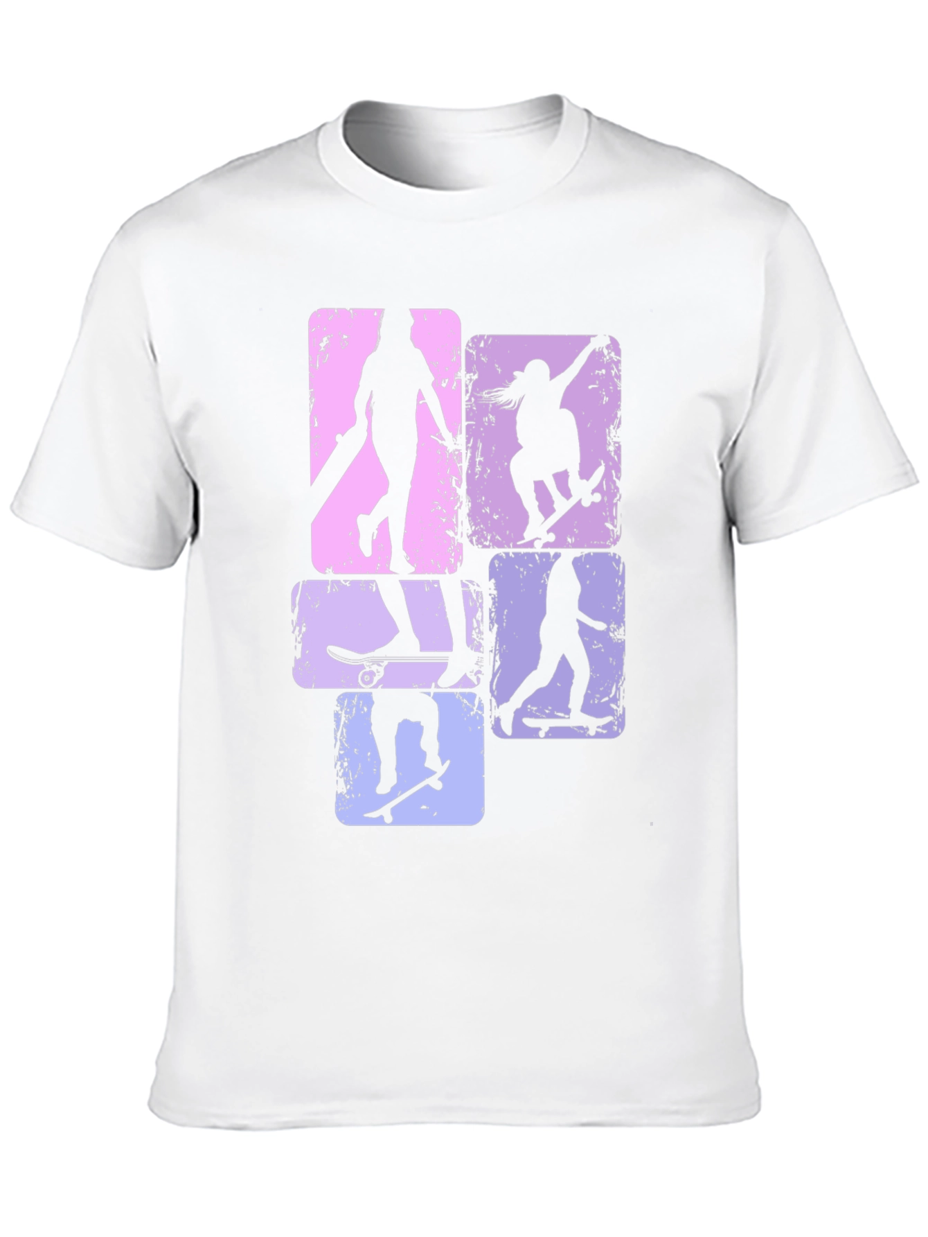 Skateboarder Silhouette Graphic Tee
