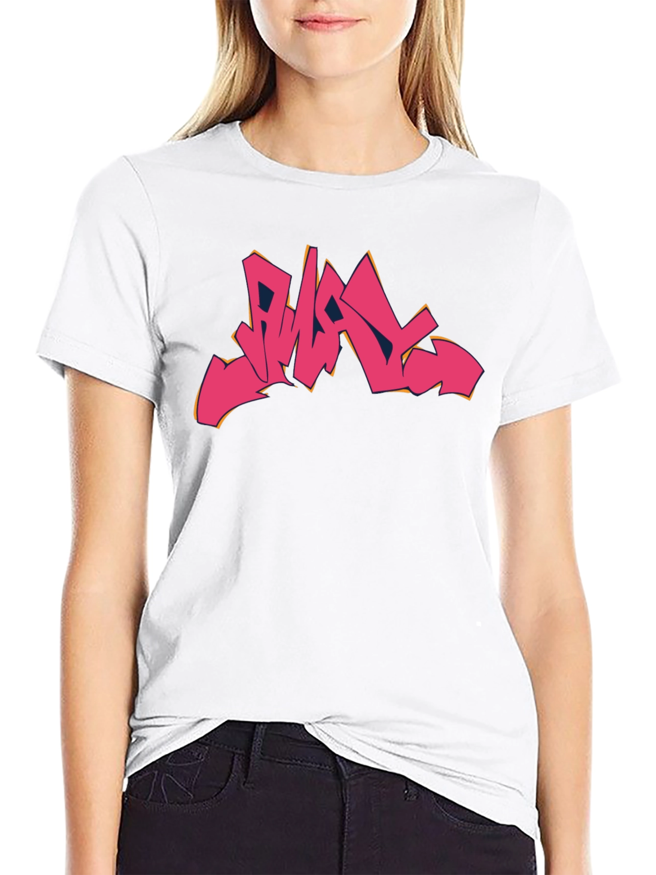 Graffiti Art Black T-Shirt