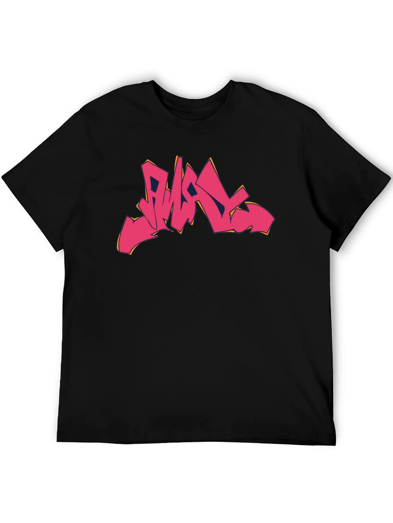 Graffiti Art Black T-Shirt