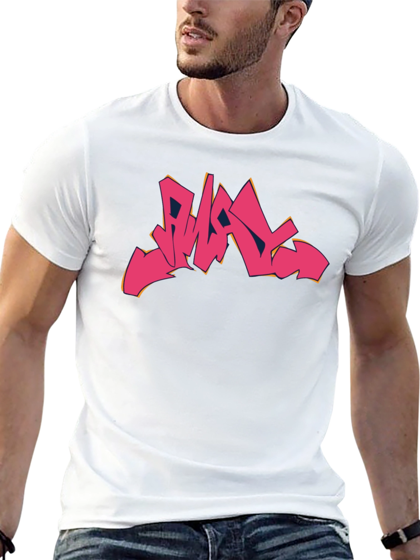 Graffiti Art Black T-Shirt