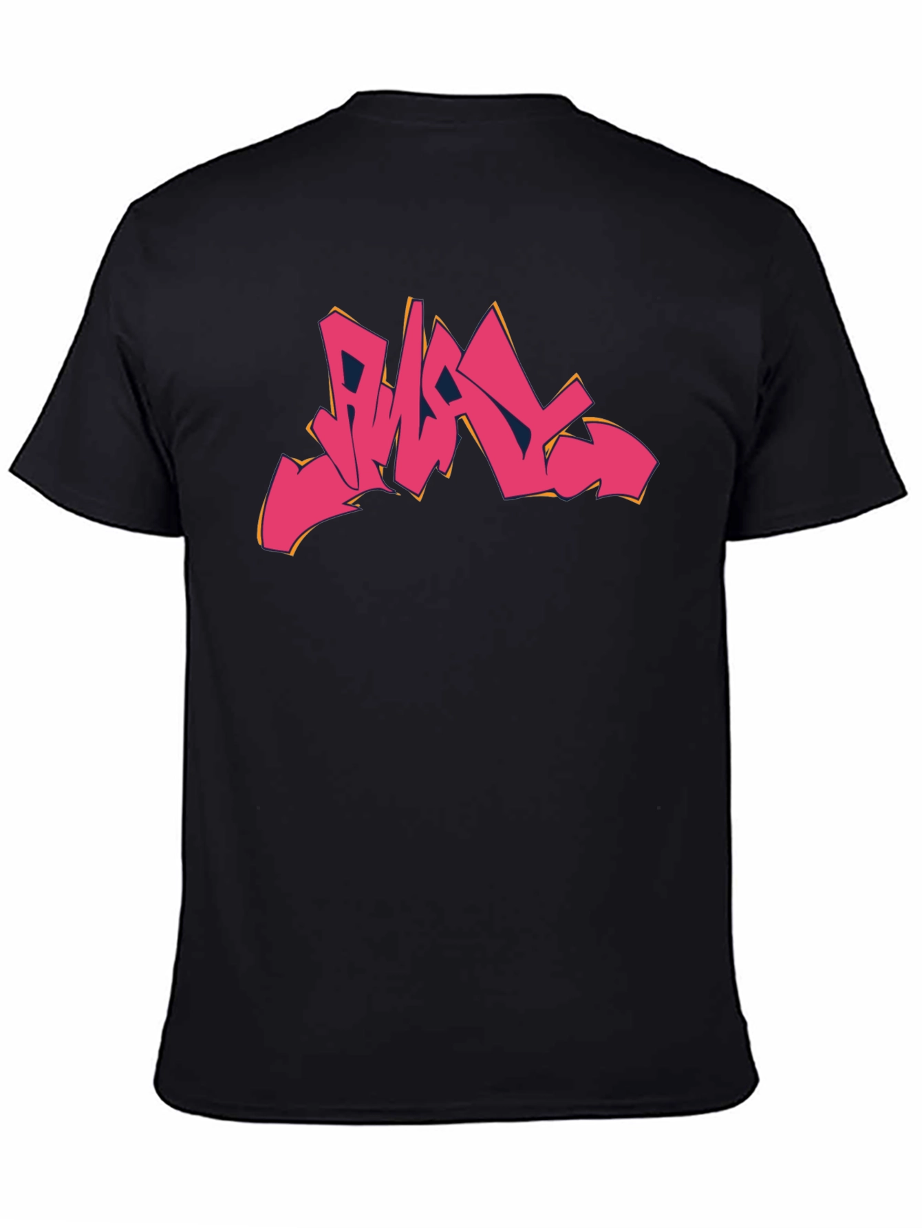 Graffiti Art Black T-Shirt
