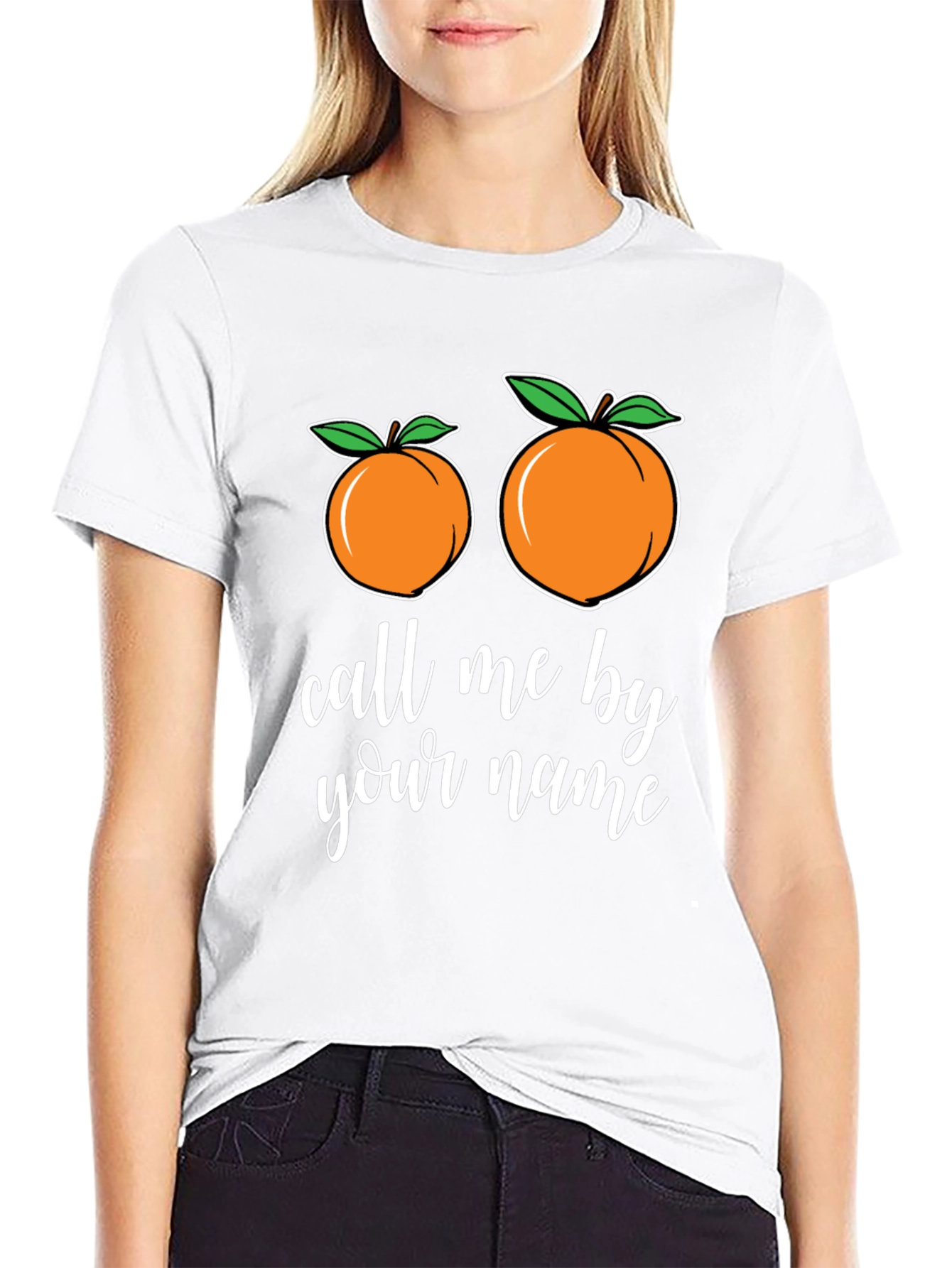 Call Me By Your Name Peach T-Shirt