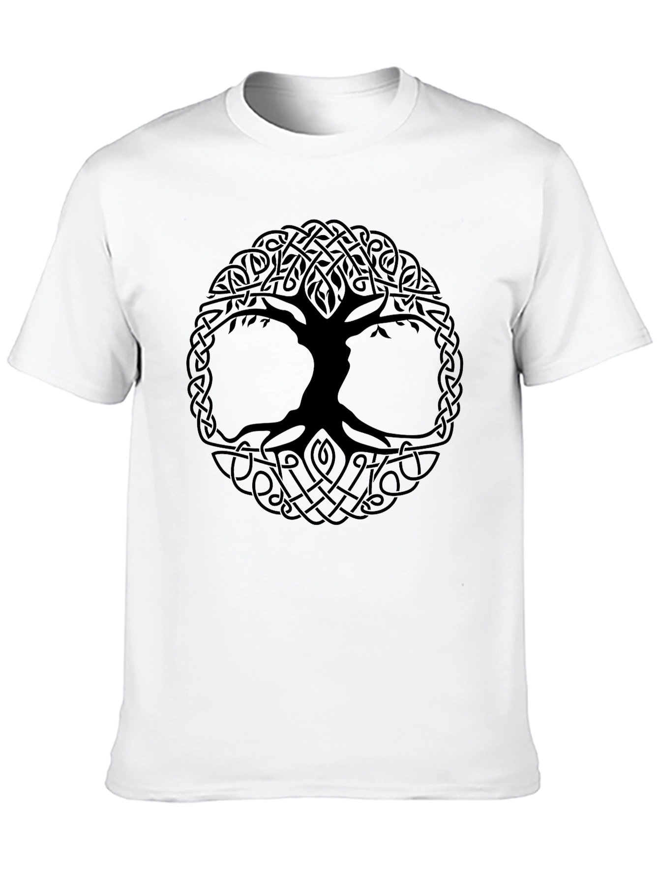 Celtic Tree of Life Black T-Shirt