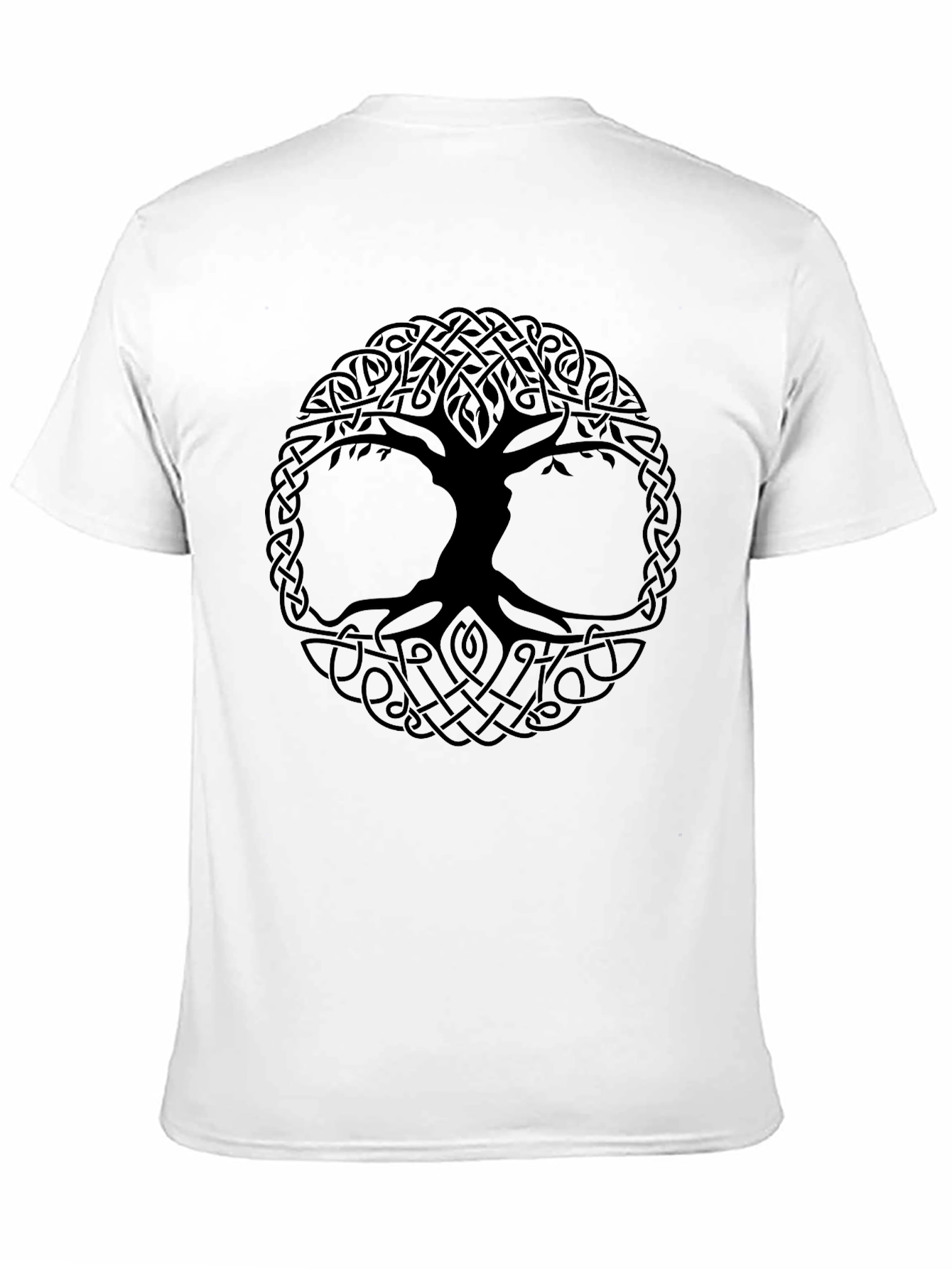 Celtic Tree of Life Black T-Shirt