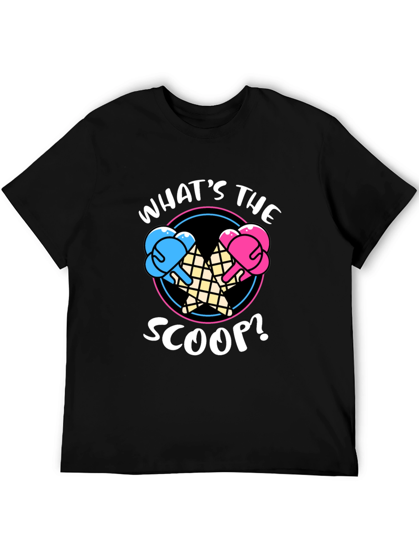 Whats The Scoop? Gender Reveal T-Shirt