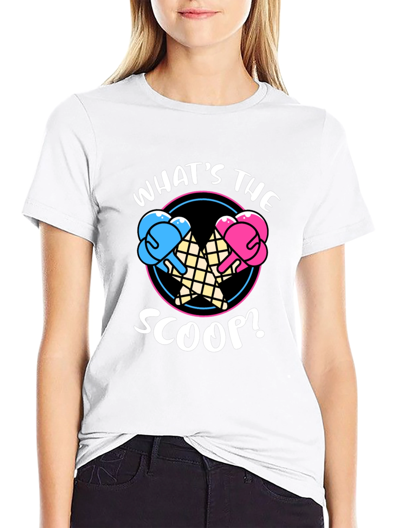 Whats The Scoop? Gender Reveal T-Shirt