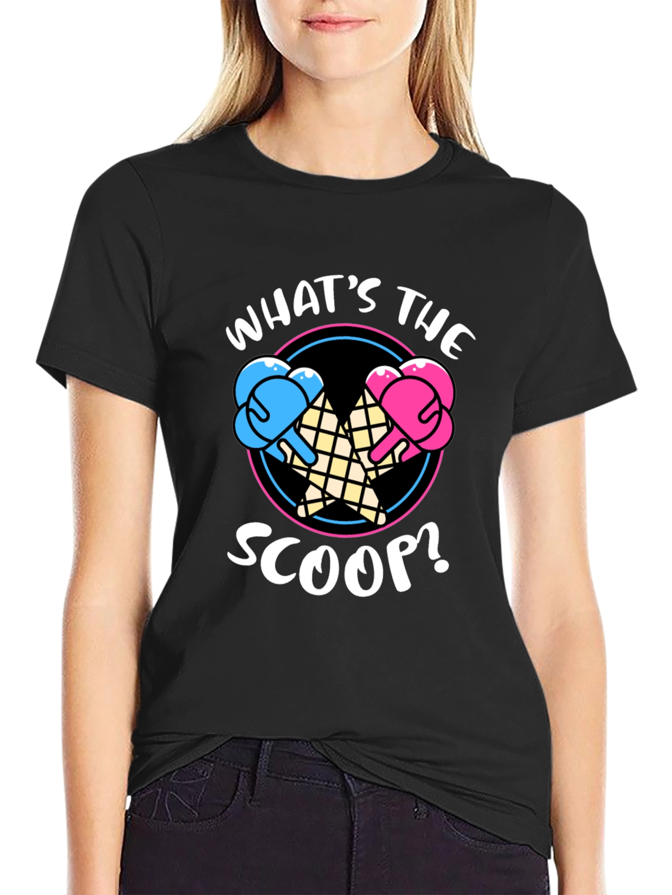 Whats The Scoop? Gender Reveal T-Shirt