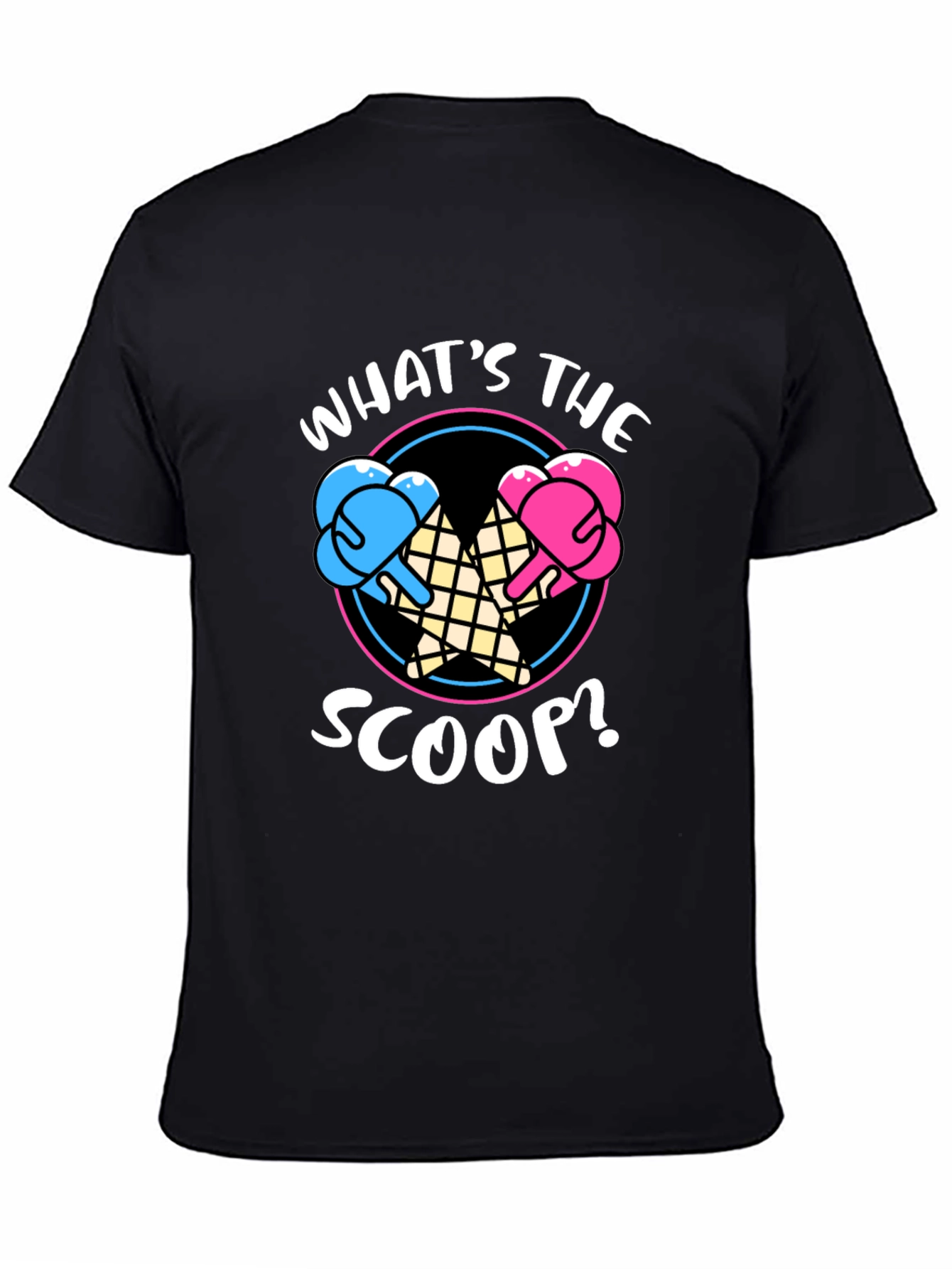 Whats The Scoop? Gender Reveal T-Shirt