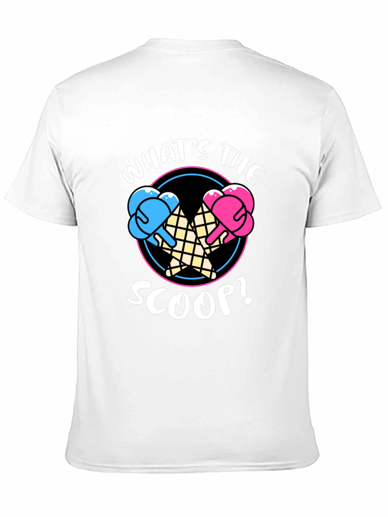 Whats The Scoop? Gender Reveal T-Shirt
