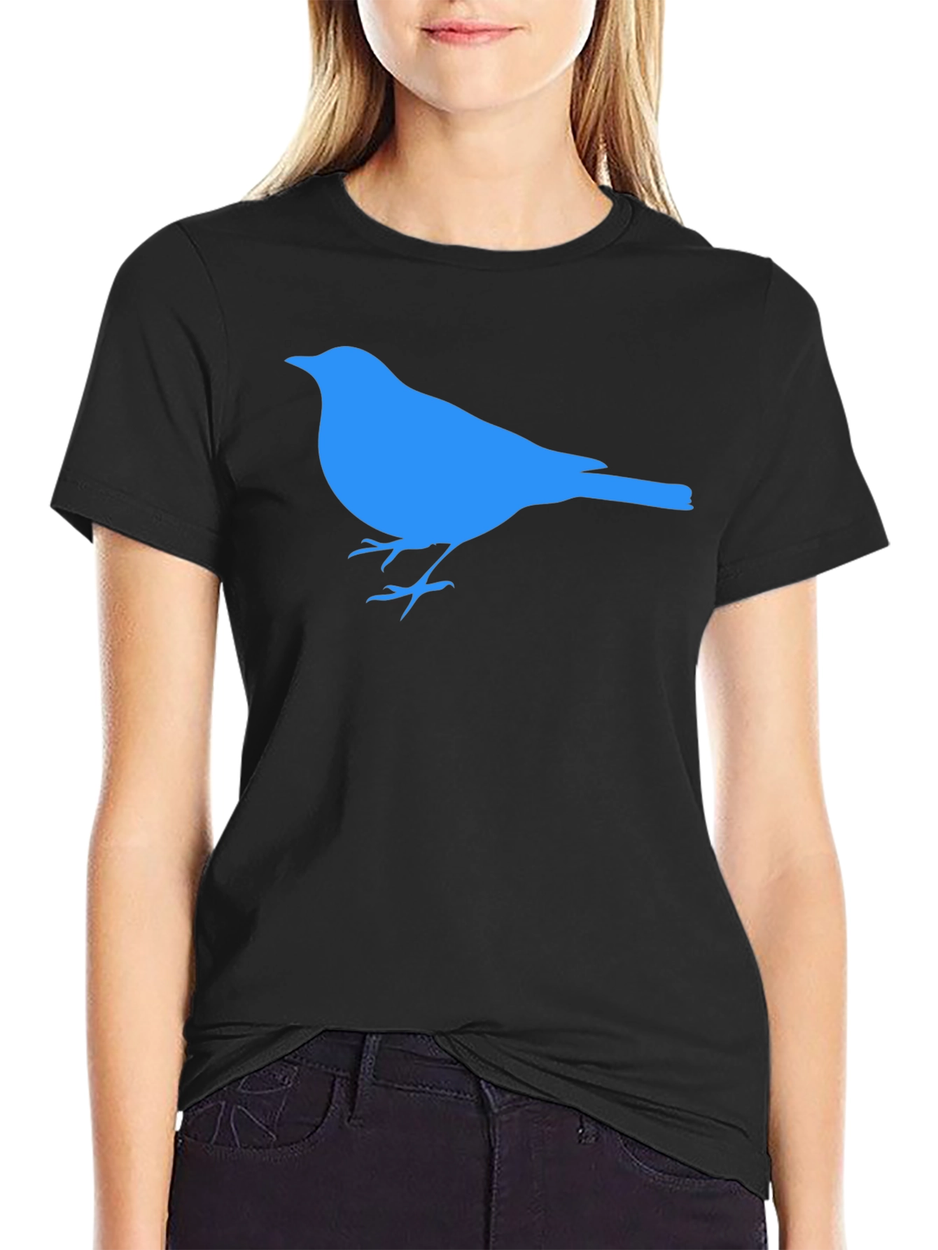 Blue Bird Graphic T-Shirt