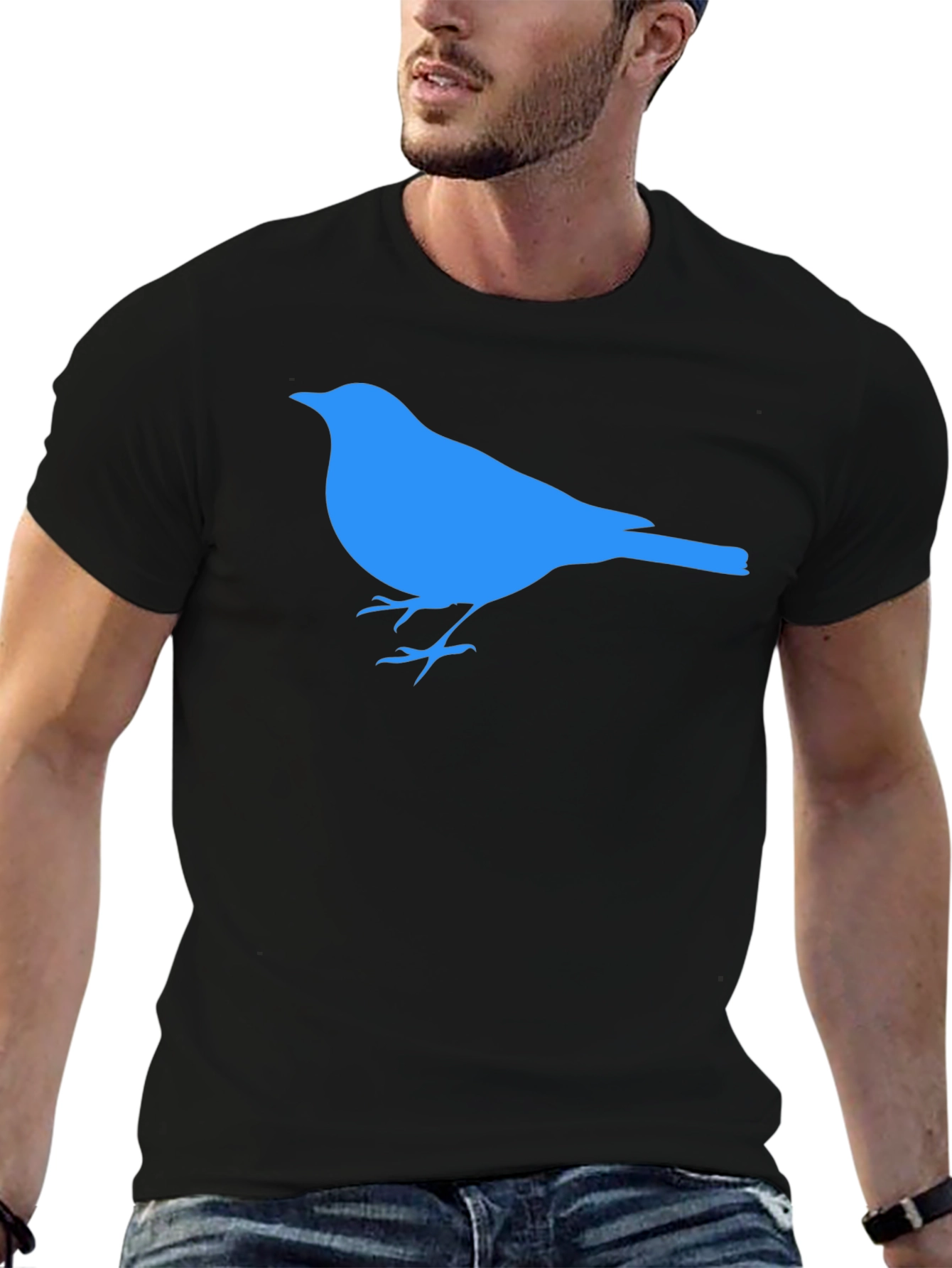 Blue Bird Graphic T-Shirt