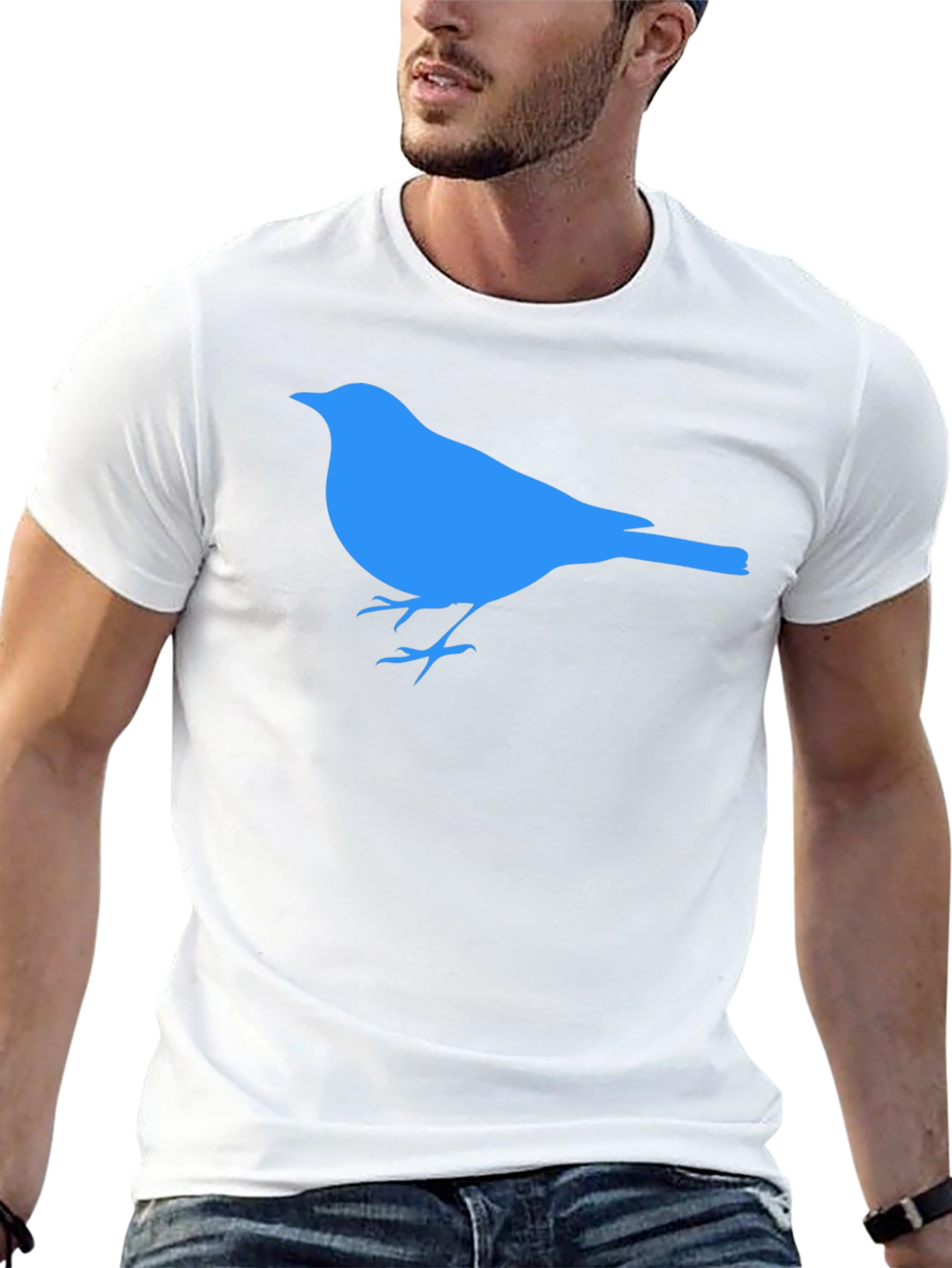 Blue Bird Graphic T-Shirt