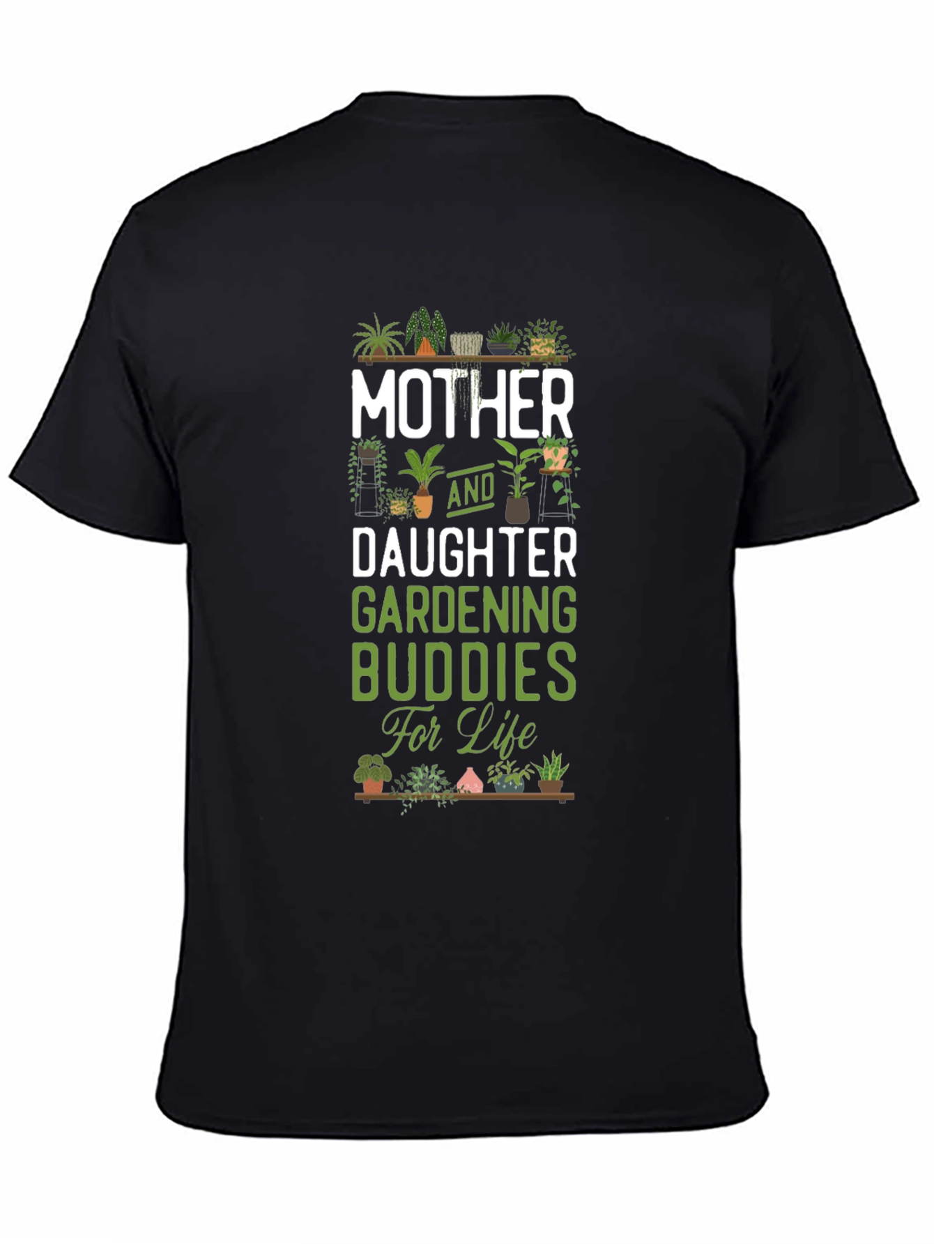 Mother and Daughter Gardening Buddies T-Shirt