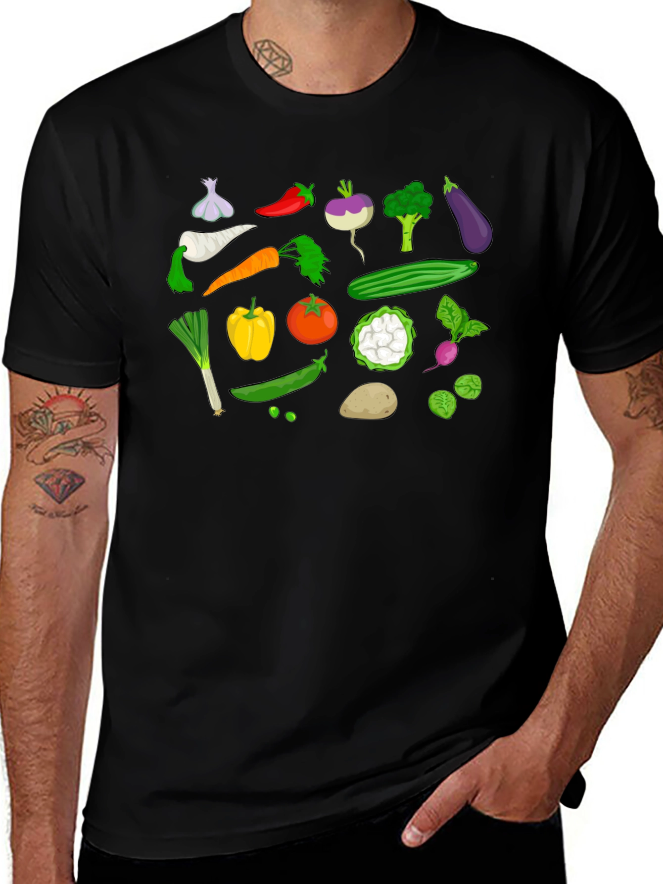 Vegetable Garden T-Shirt - Fresh Produce Tee