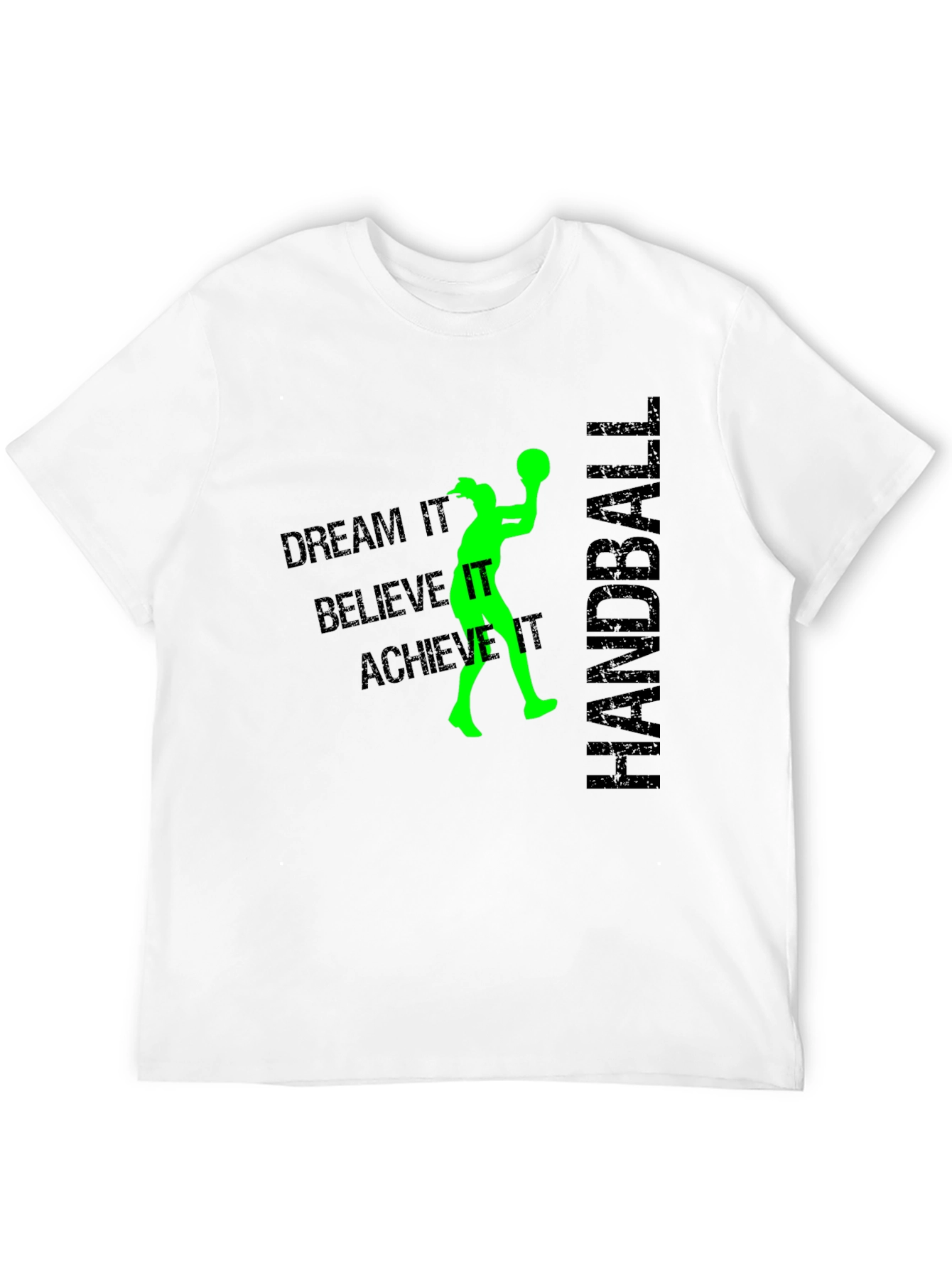 Handball Player Dream Achieve Graphic T-Shirt