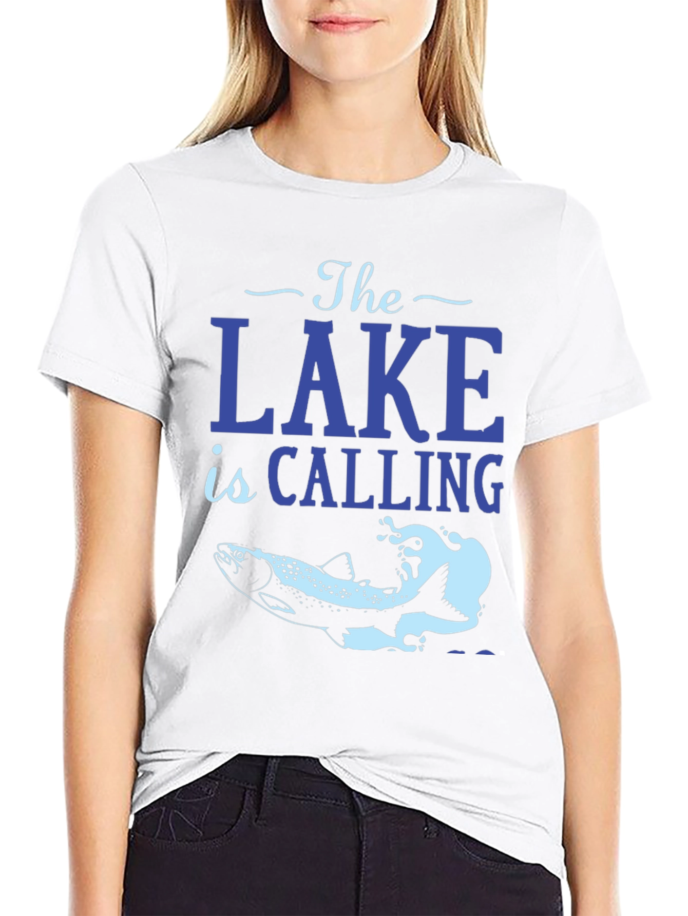 The Lake is Calling T-Shirt - Fishing Tee
