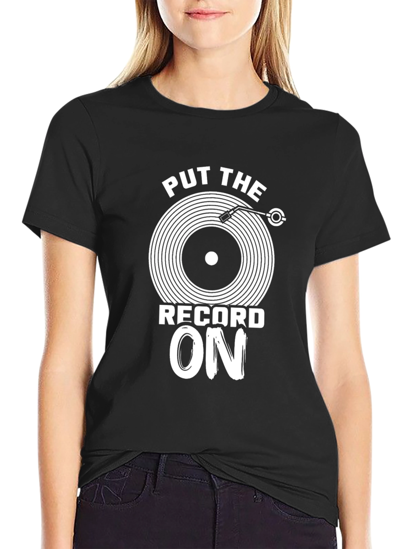 Put The Record On Graphic Tee