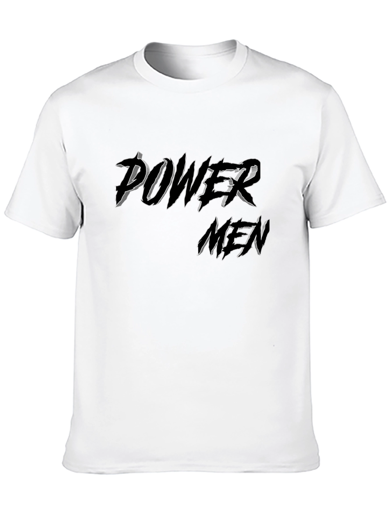 Power Men Black Graphic T-Shirt