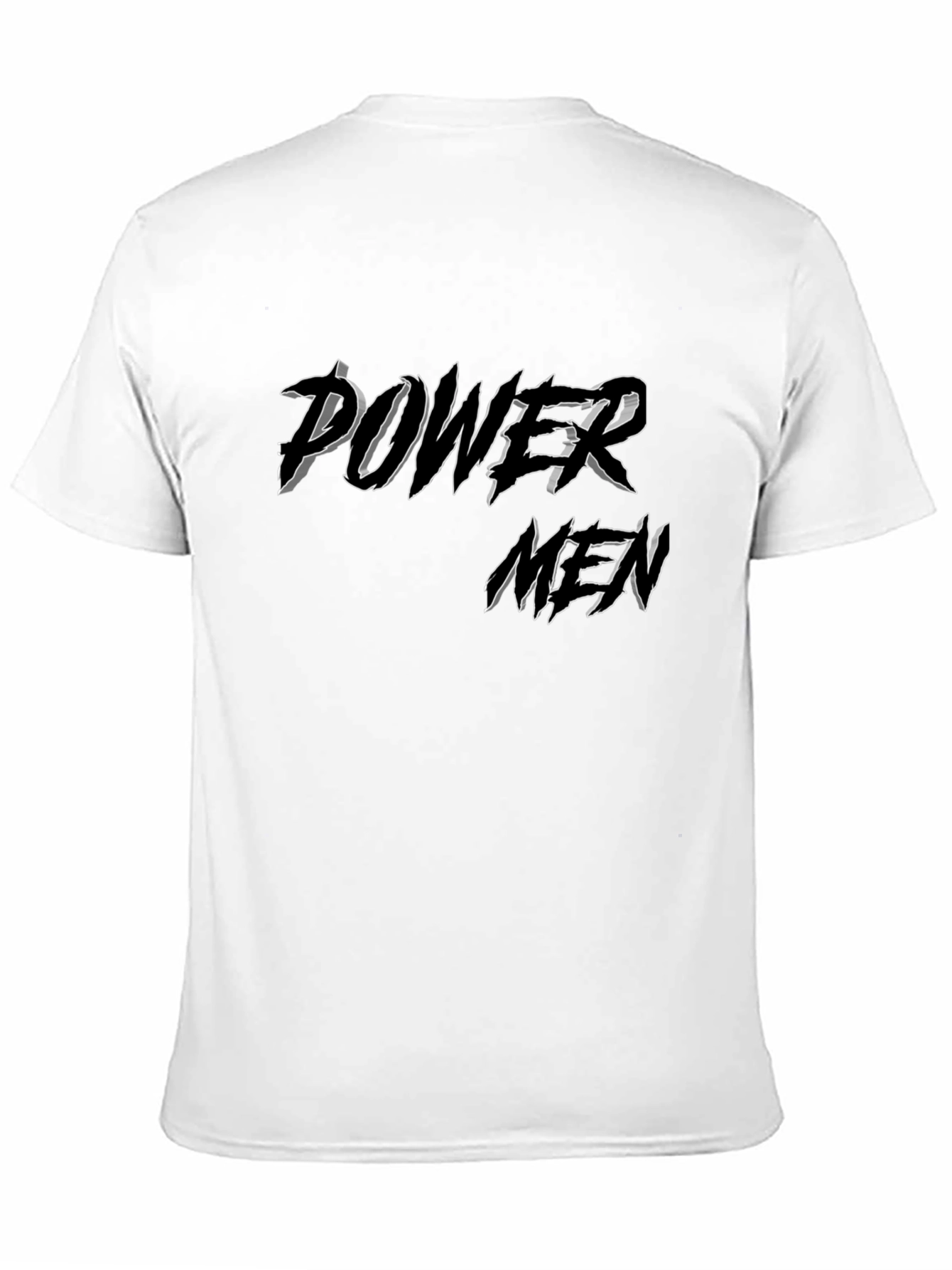 Power Men Black Graphic T-Shirt
