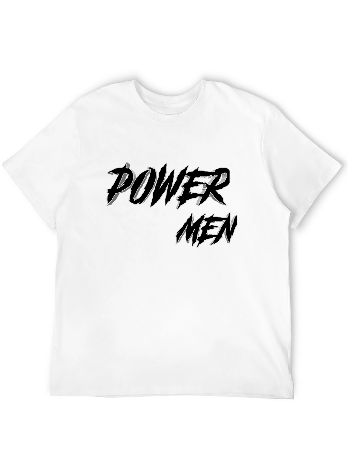 Power Men Black Graphic T-Shirt