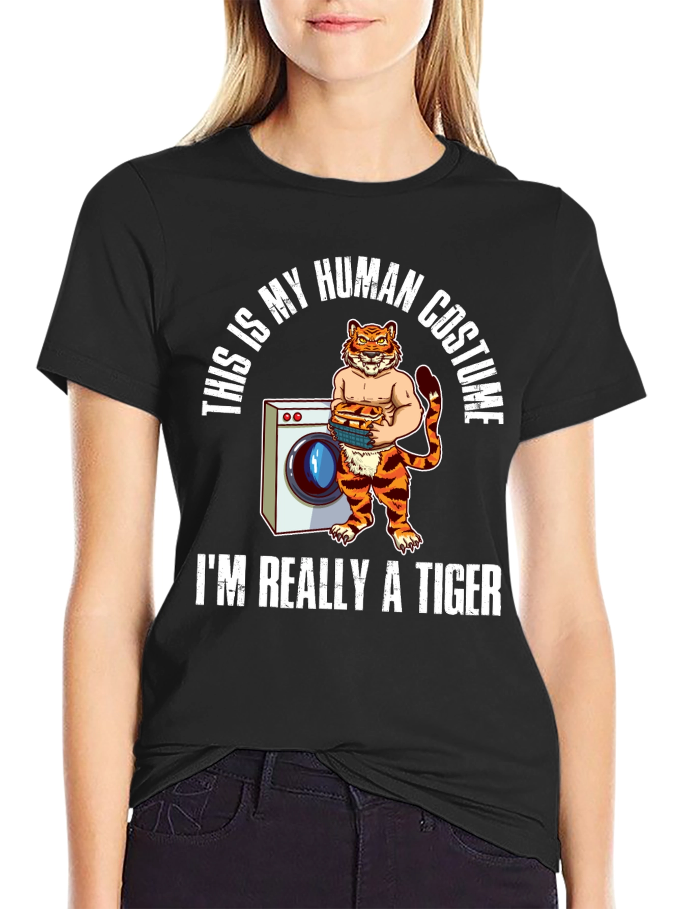Tiger Human Costume T-Shirt