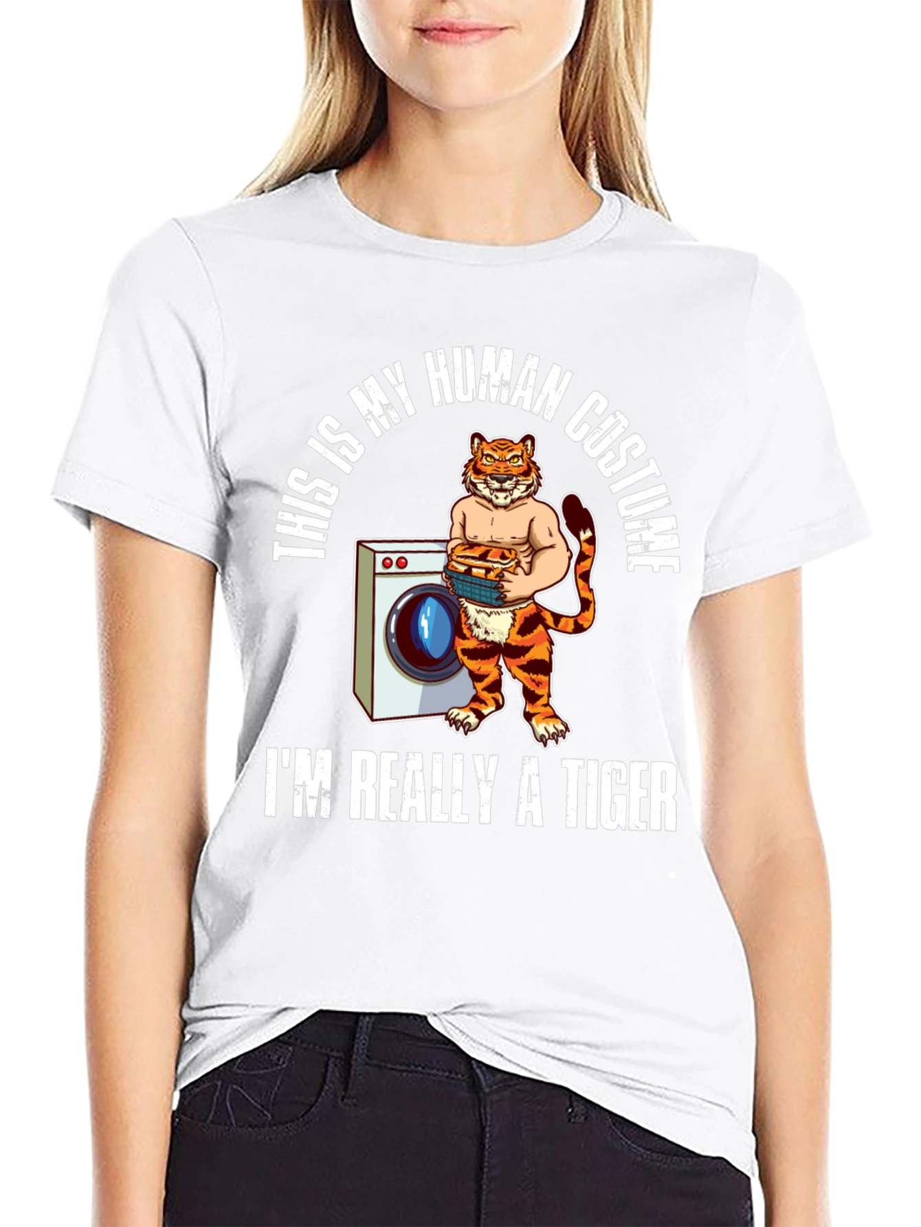 Tiger Human Costume T-Shirt