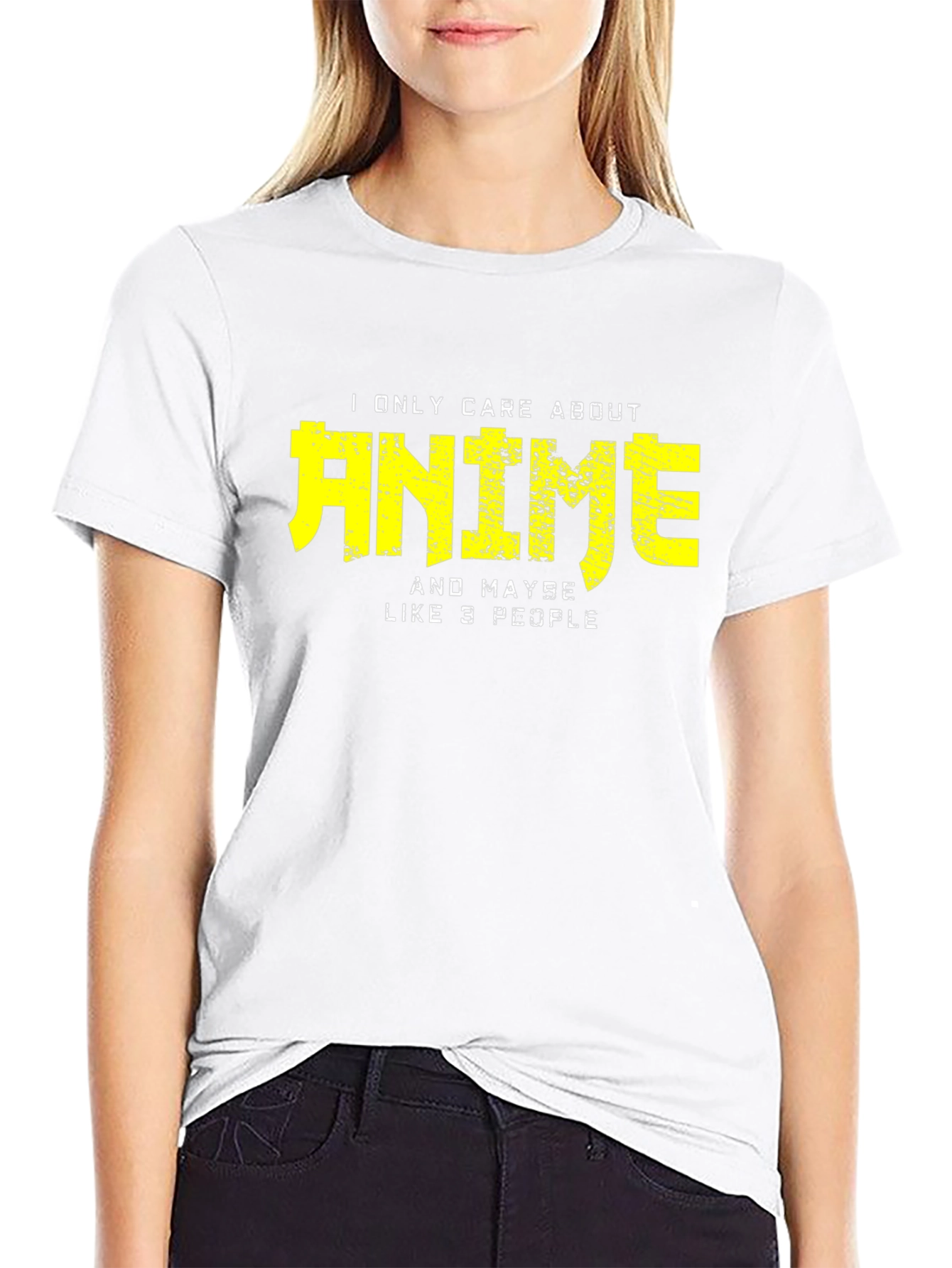 Anime Lover T-Shirt - Black Cotton Blend Tee